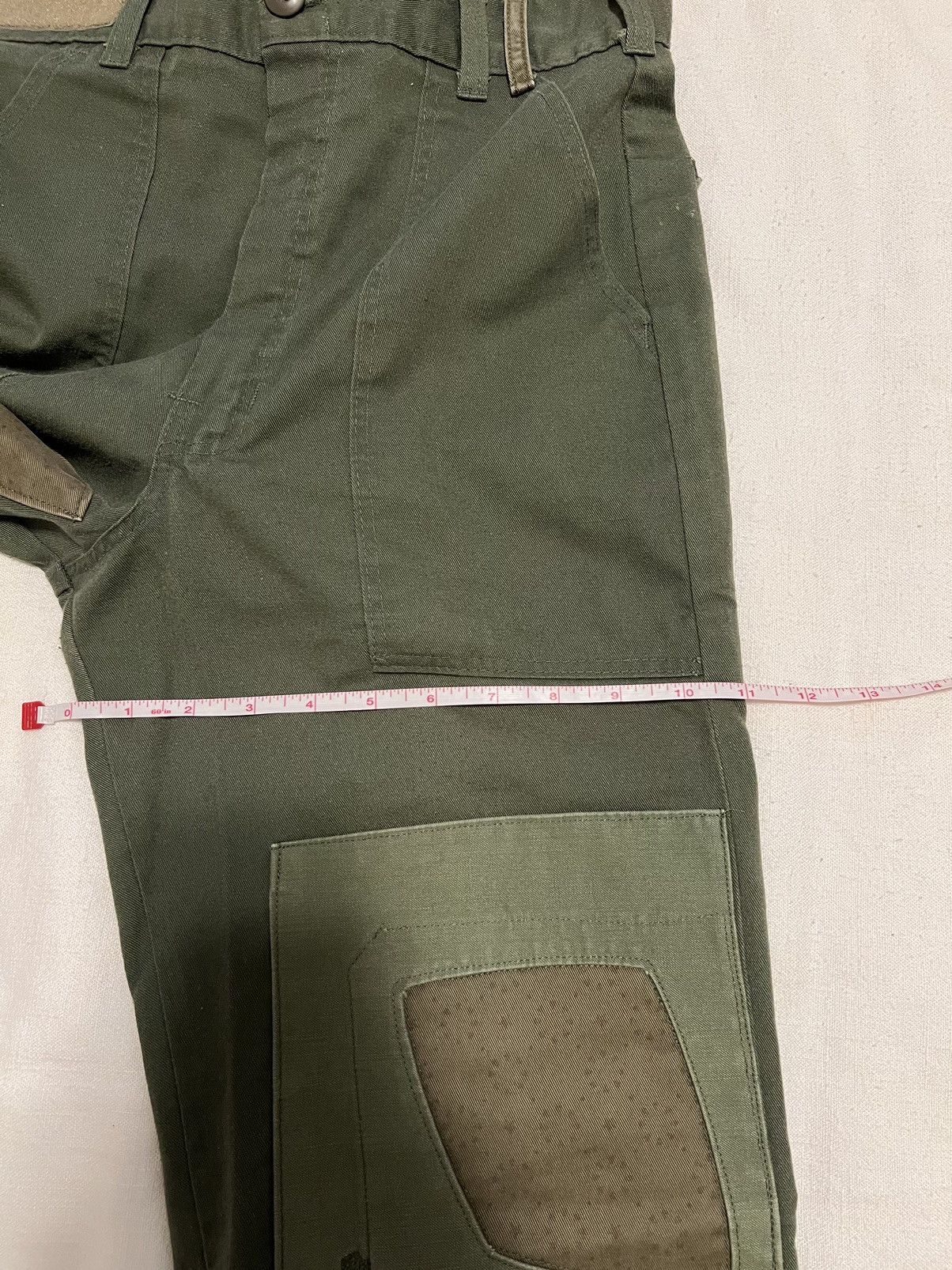 Vintage Fatigue patchwork pants (@denimcowboyy) Size US 28 / EU 44 - 10 Thumbnail