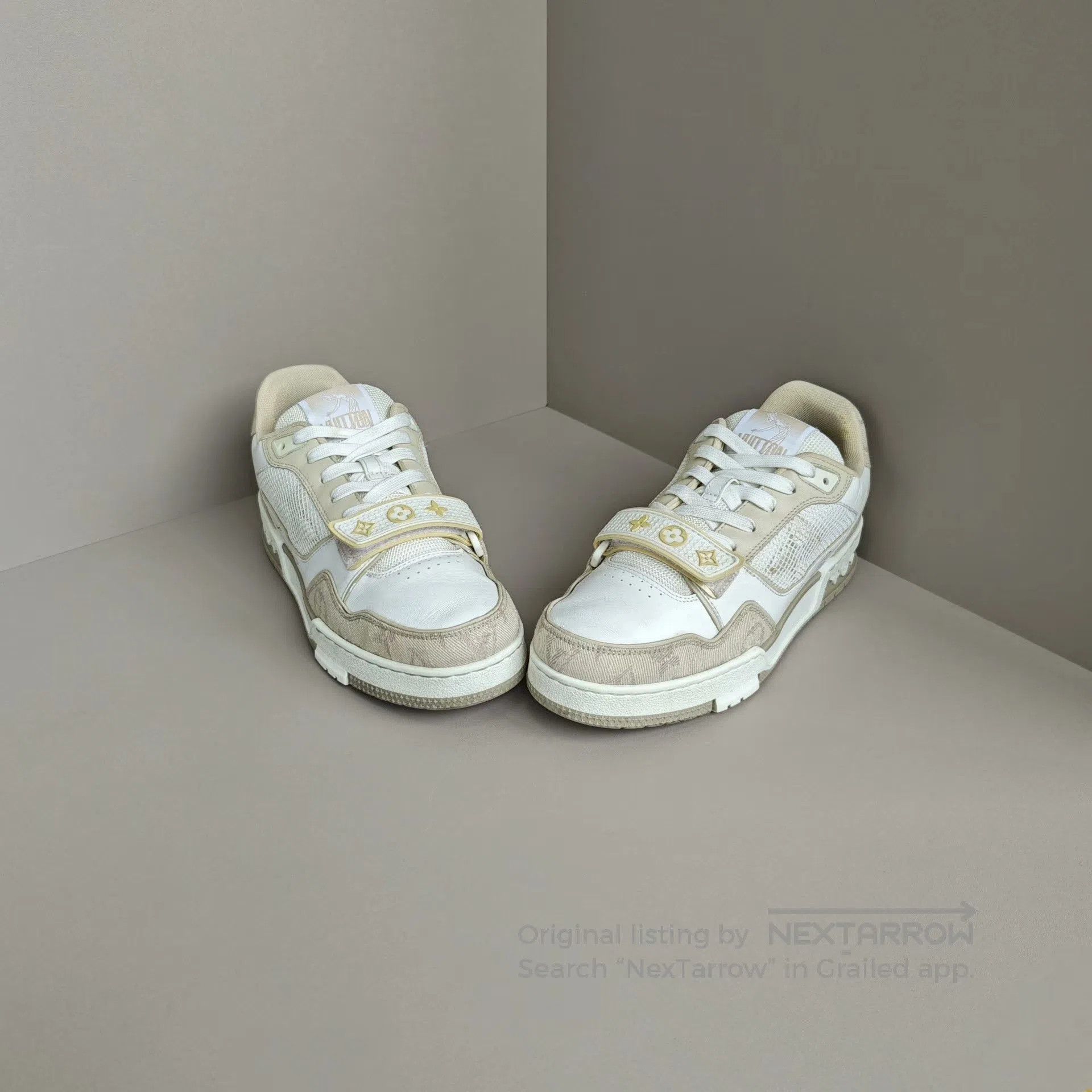 Louis Vuitton LV Trainer Velcro Sneakers. Size US 7 / IT 37 - 2 Thumbnail