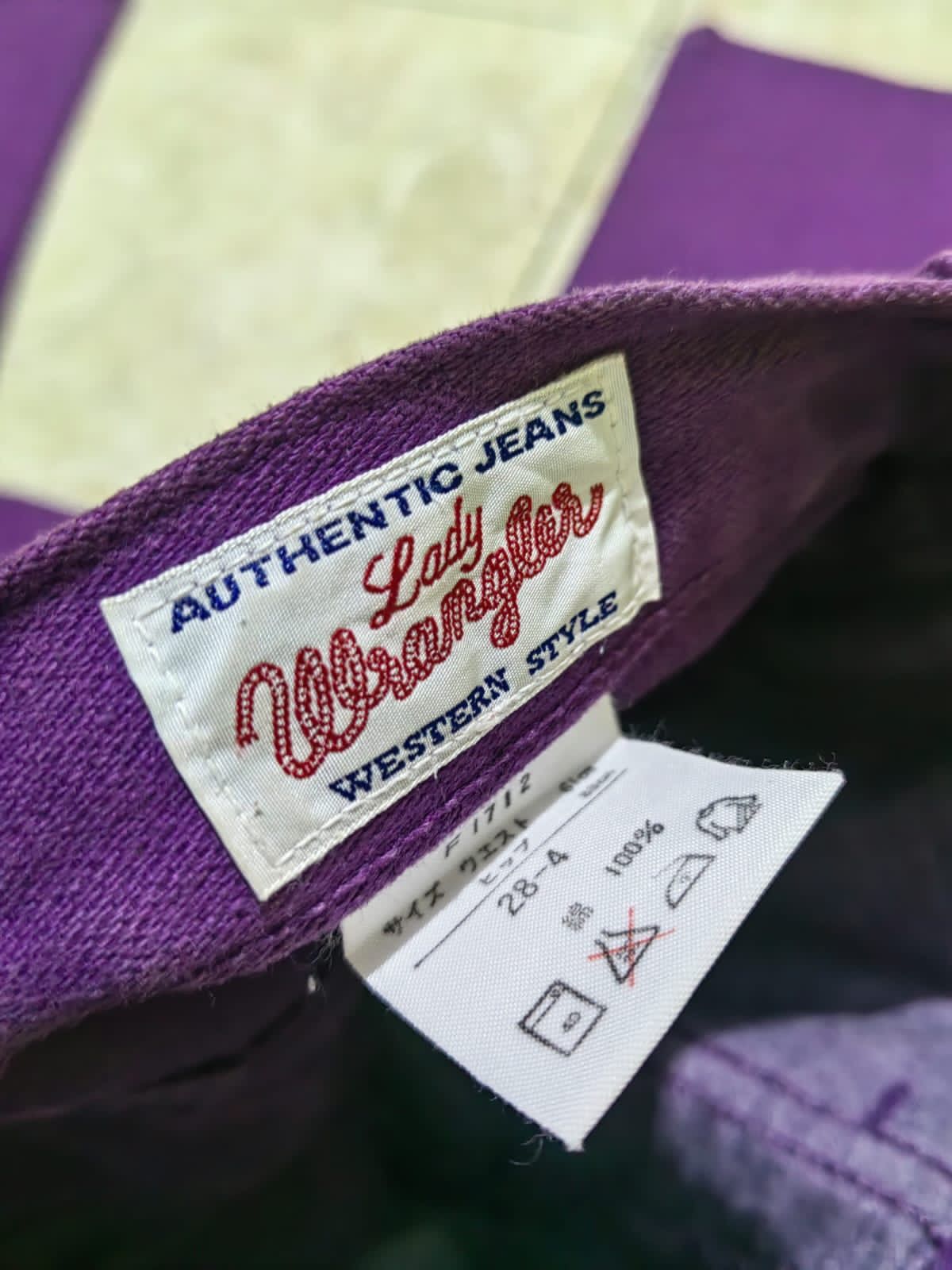 Vintage × Wrangler 50/60s wrangler blue bell flare jeans Size US 28 / EU 44 - 4 Thumbnail