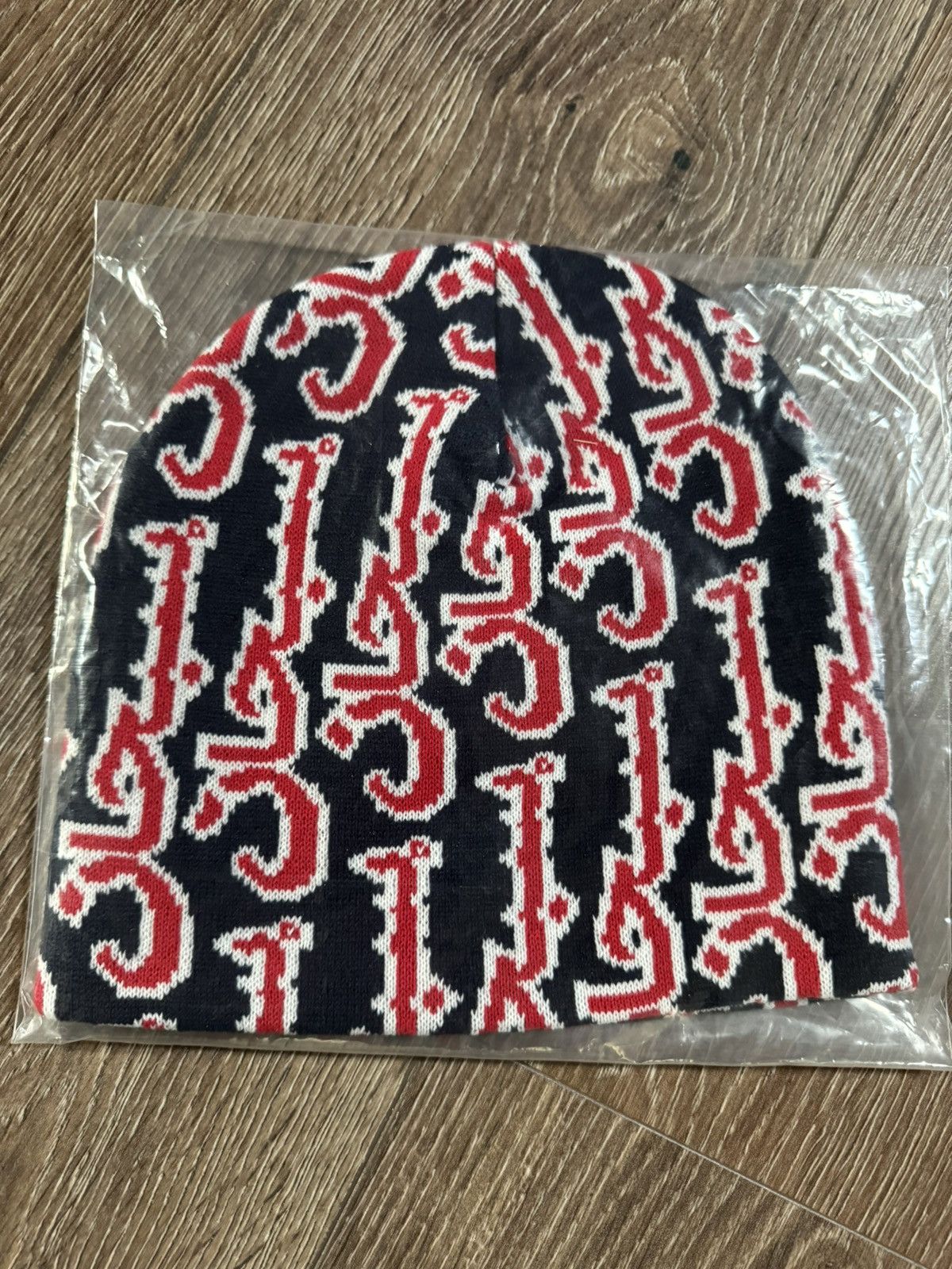 Supreme Supreme Arabic Jacquard Beanie Size ONE SIZE - 2 Thumbnail