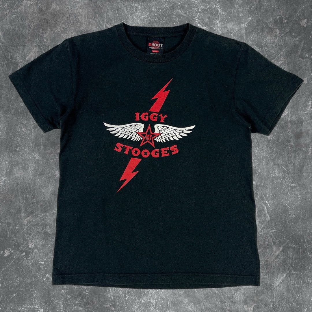 Band Tees Vintage Iggy And The Stooges Band Punk Rock Tshirt Size US S / EU 44-46 / 1 - 1 Thumbnail