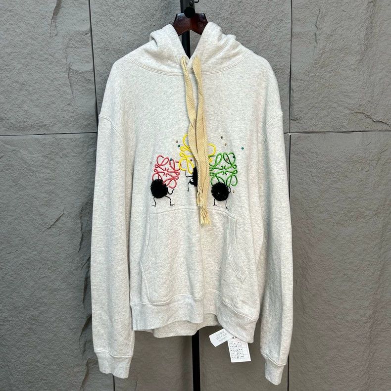 Loewe LOEWE Colorful logo small coal ball printed cap shirt Size L / US 10 / IT 46 - 1 Thumbnail