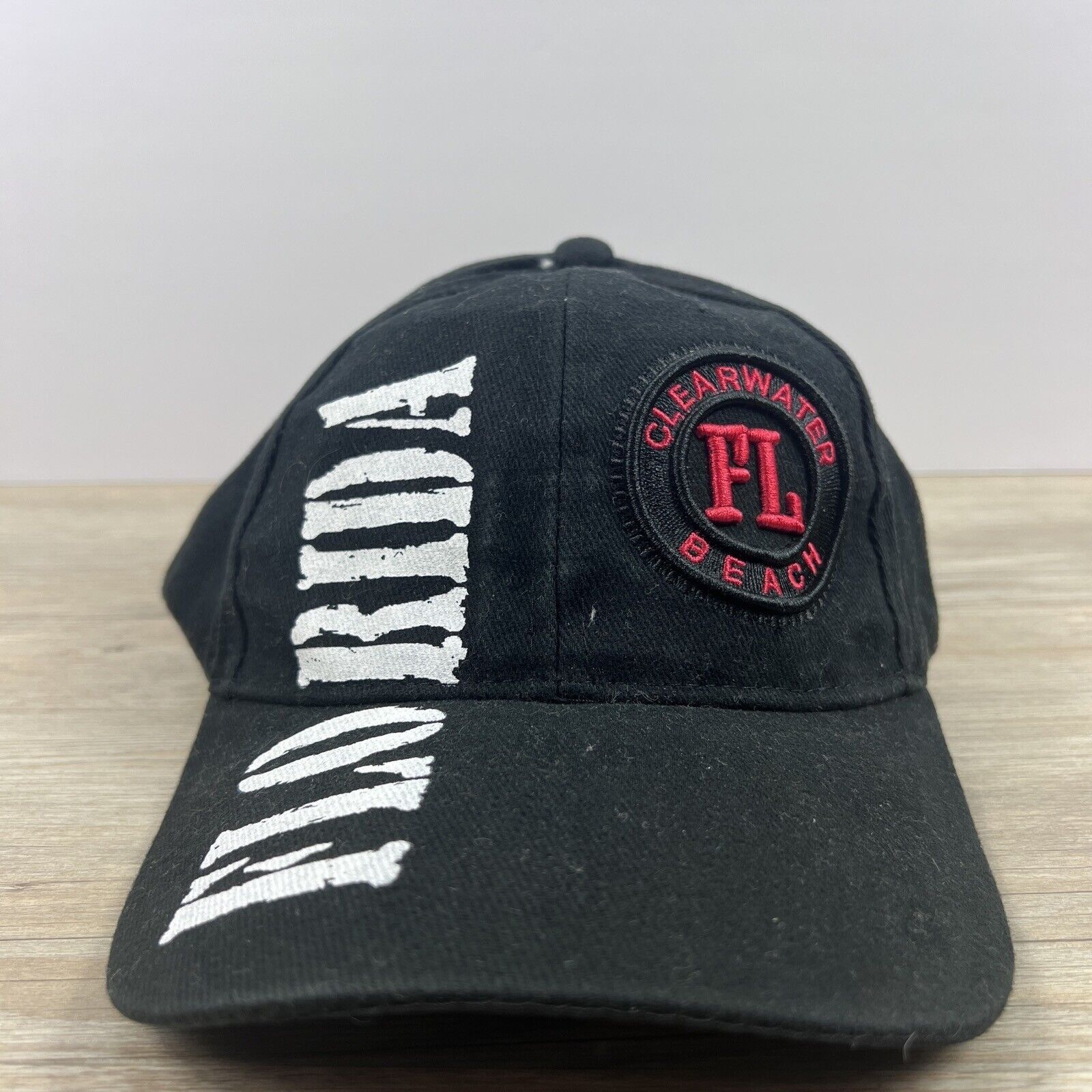 Other Clearwater Beach Hat Florida Snapback Hat Black Adjustable H Size ONE SIZE - 1 Thumbnail