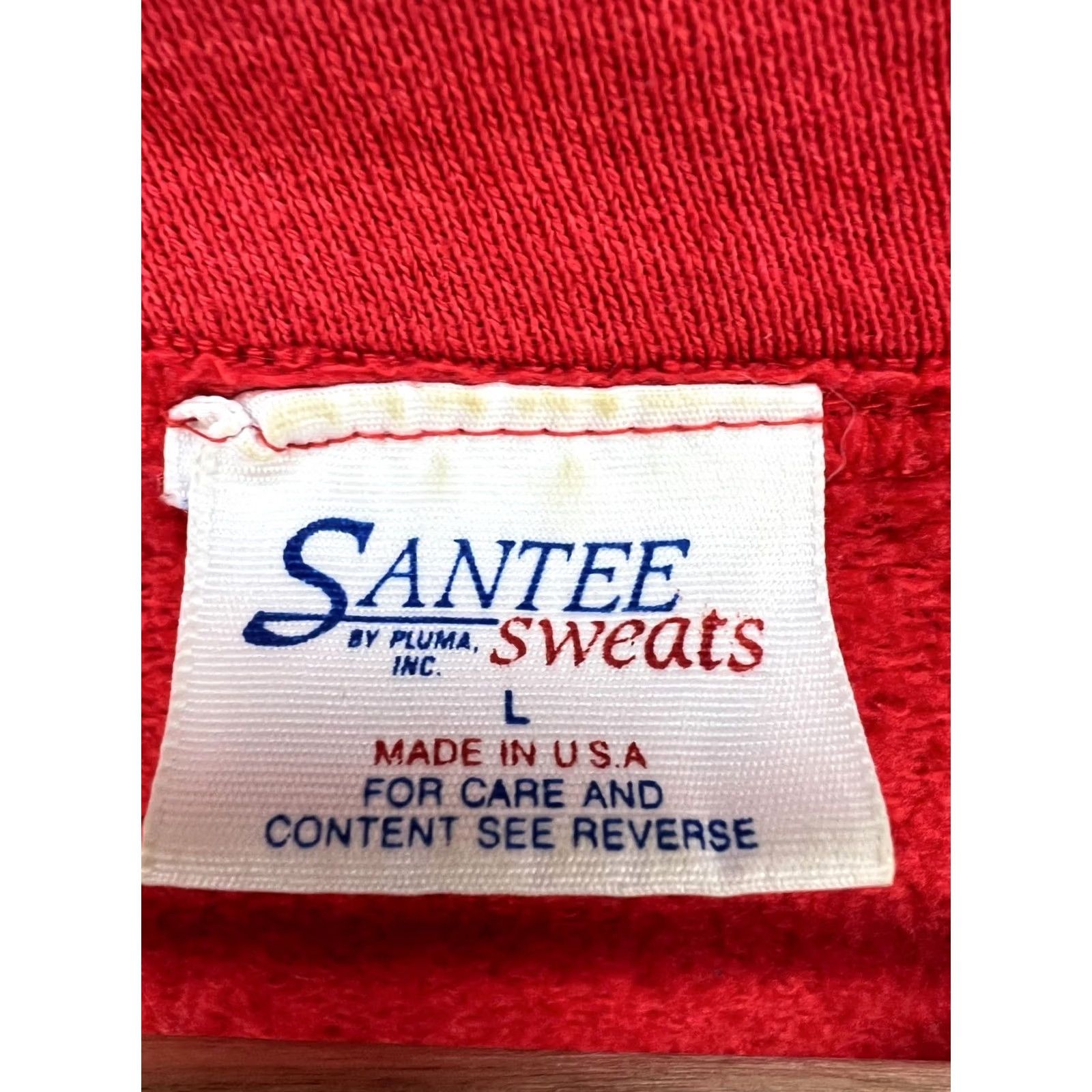 Vintage VINTAGE Hard Rock Cafe Save the Planet Orlando Red Cardigan Sweater Size L Size US L / EU 52-54 / 3 - 5 Thumbnail