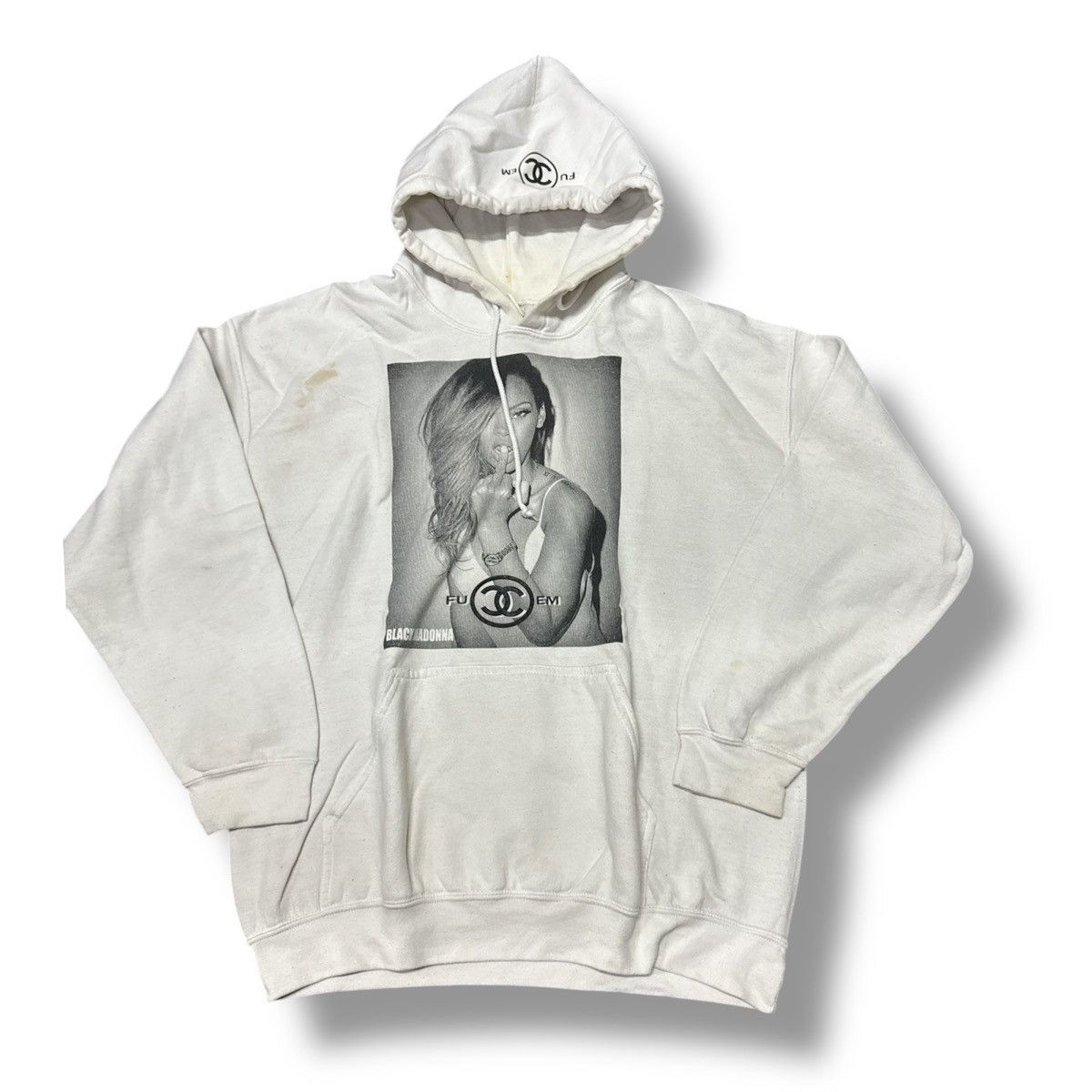 Rihanna Rihanna Black Madonna FuckEm Hoodies Size US L / EU 52-54 / 3 - 1 Thumbnail