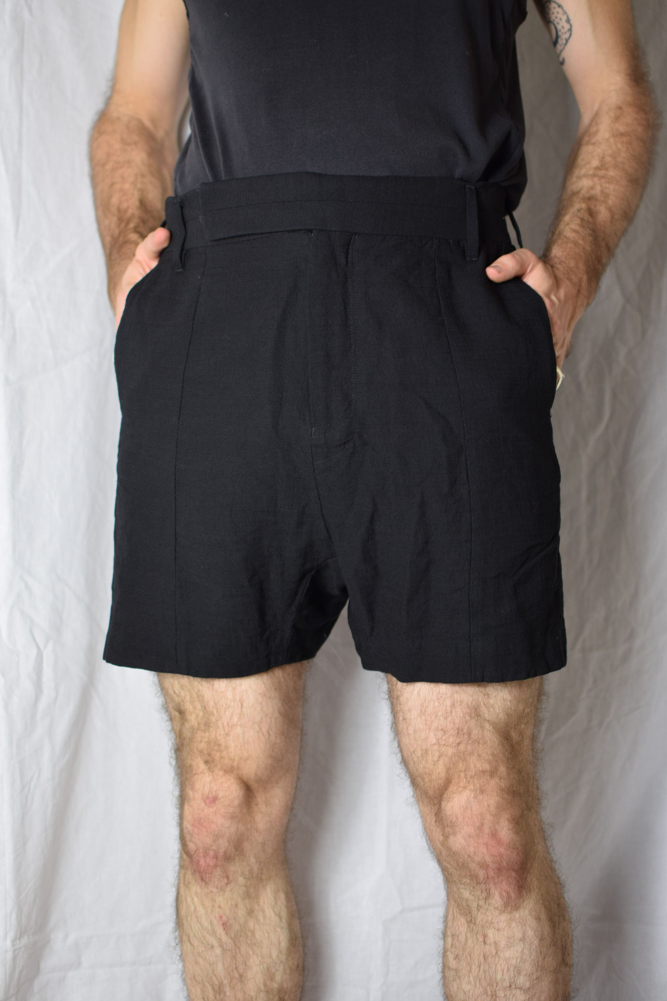 パンツ julius gas mask cargo short pants size2 JULIUS - SS22 Gasmask waxed cargo shorts – L'OBSCUR