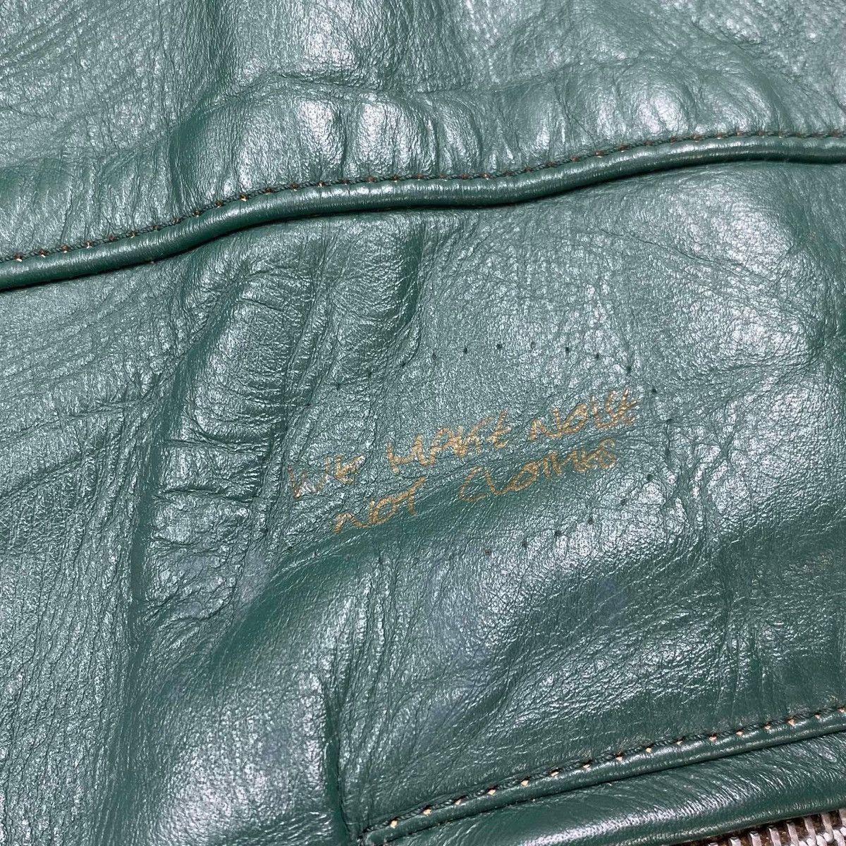 Undercover SS17 ‘Welcome to Fear City’ Leather Rider Jacket Size US S / EU 44-46 / 1 - 9 Thumbnail