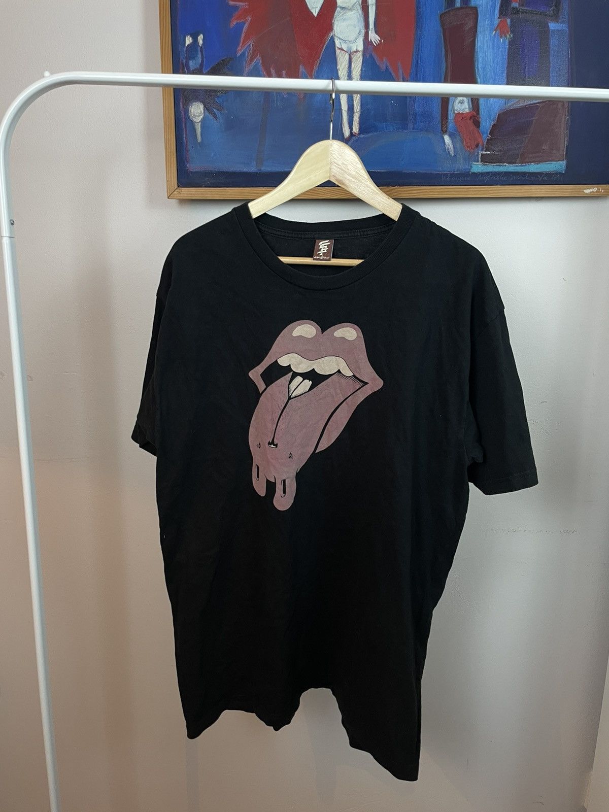 The Rolling Stones × Vintage The Rolling Stones Tshirt Size US XL / EU 56 / 4 - 5 Thumbnail