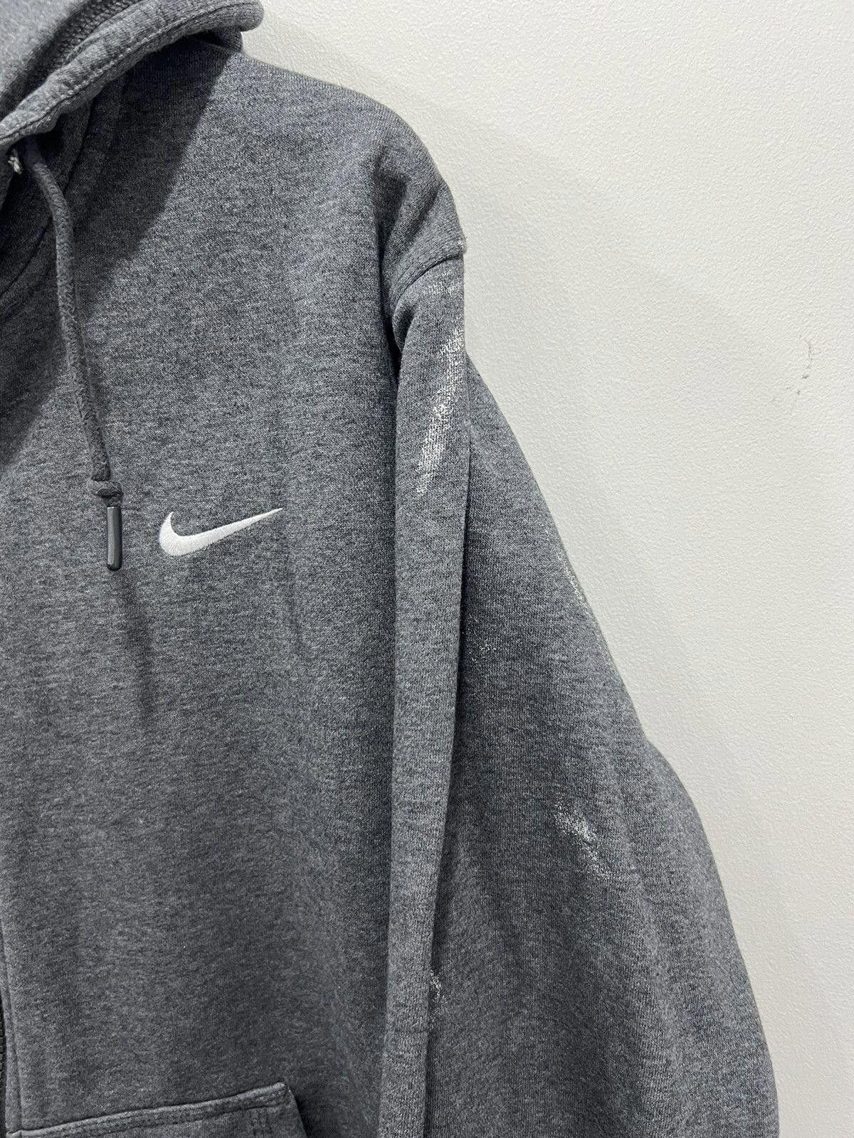 Nike Vintage Nike Hoodie sweater zip up swoosh check Size US XL / EU 56 / 4 - 2 Thumbnail