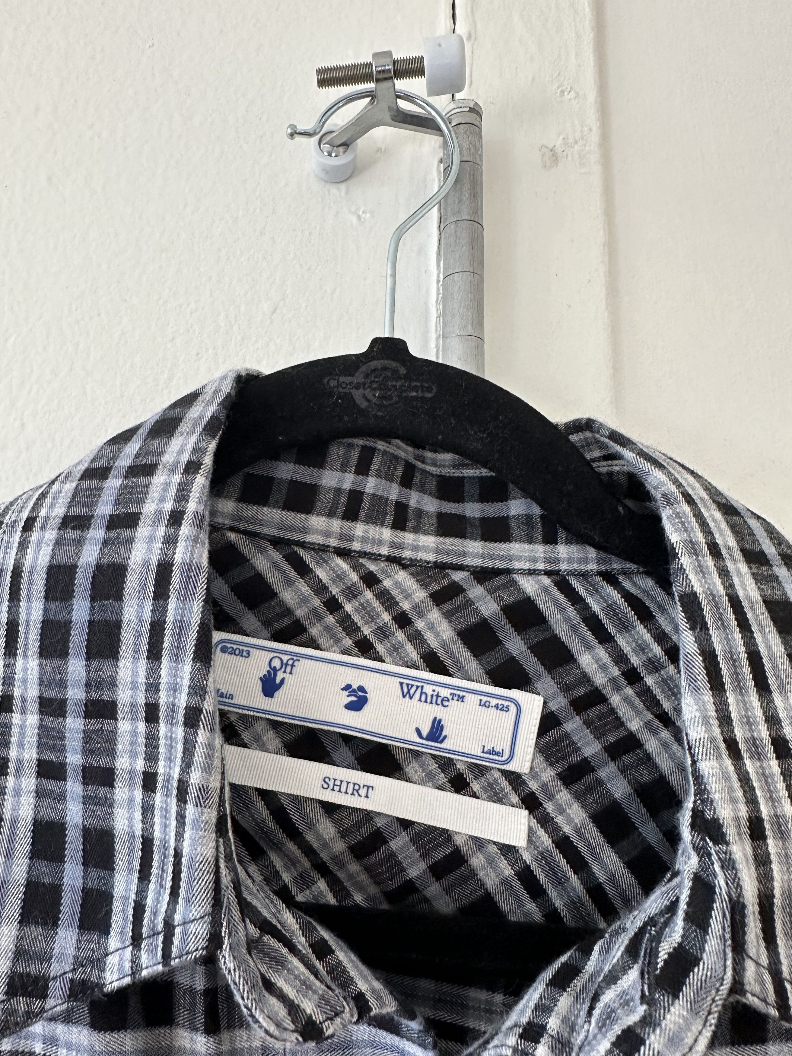 Off-White Off-White Plaid Hands Flannel Size US S / EU 44-46 / 1 - 3 Thumbnail