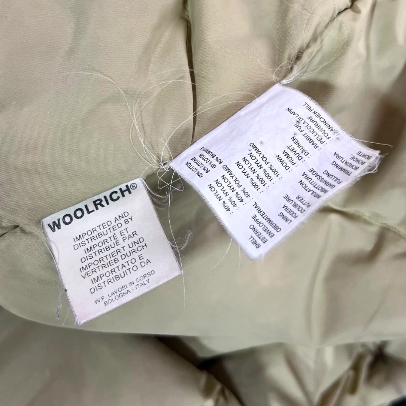 Vintage VINTAGE WOOLRICH Fur Trim Down Fill Padded Longline Zip Jacket Women's Large Size L / US 10 / IT 46 - 6 Thumbnail