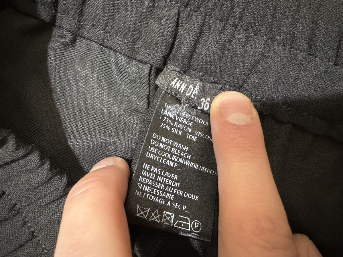 Ann Demeulemeester × Designer Ann Demeulemeester pants trousers 36 Size 25" / US 0 / IT 36 - 6 Thumbnail