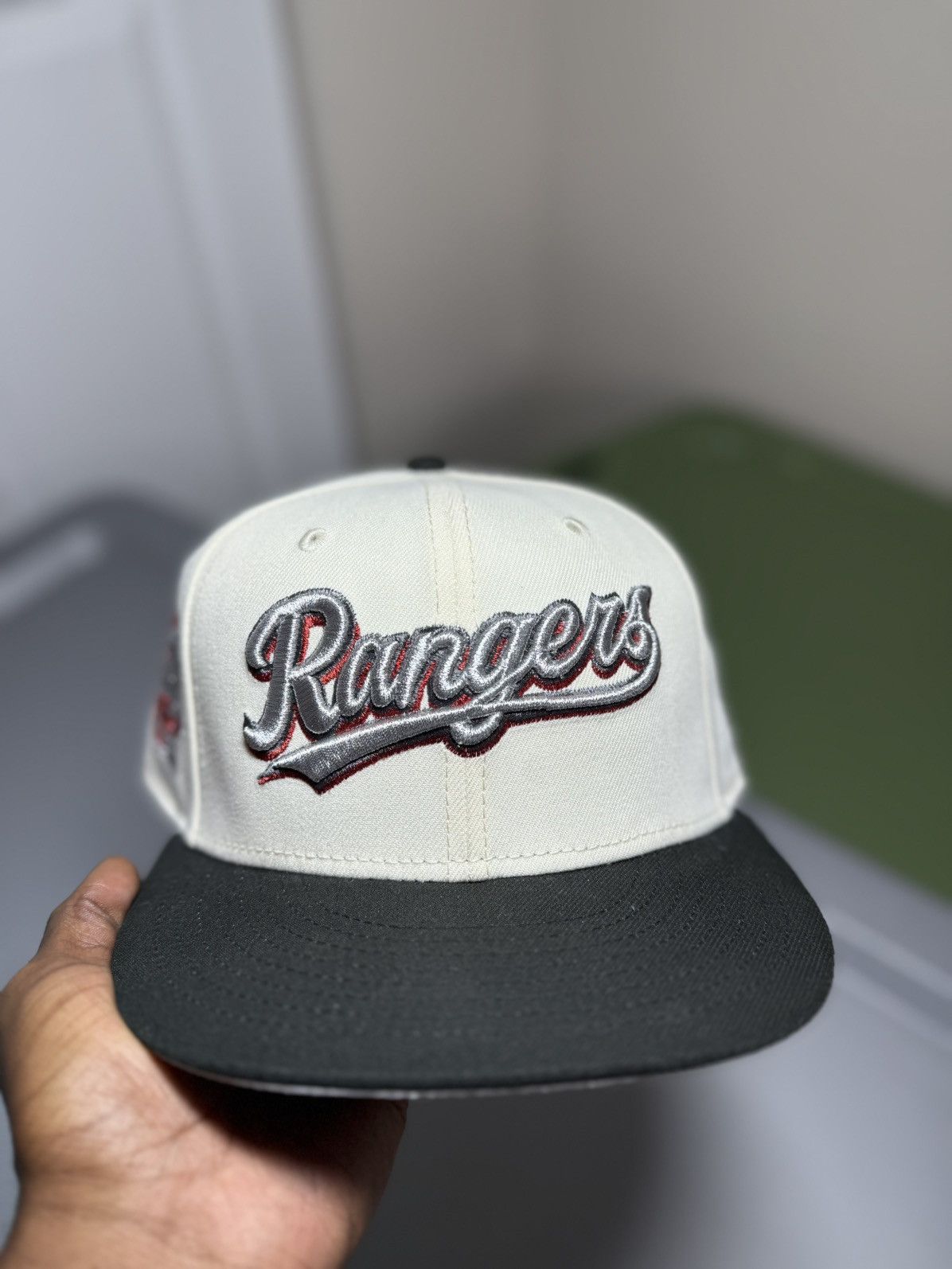Hat Club × New Era 7 1/8 Chrome Dallas Texas Rangers 2024 All Star Game Size ONE SIZE - 4 Thumbnail