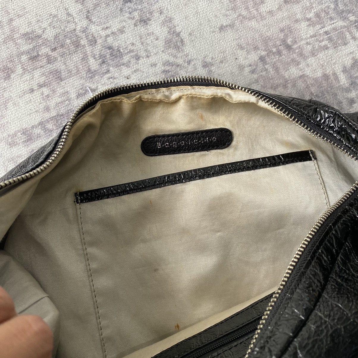 If Six Was Nine × Japanese Brand × Le Grande Bleu (L.G.B.) Bagatello Faux Leather Shoulder Bag Issey Miyake Style Size ONE SIZE - 15 Thumbnail