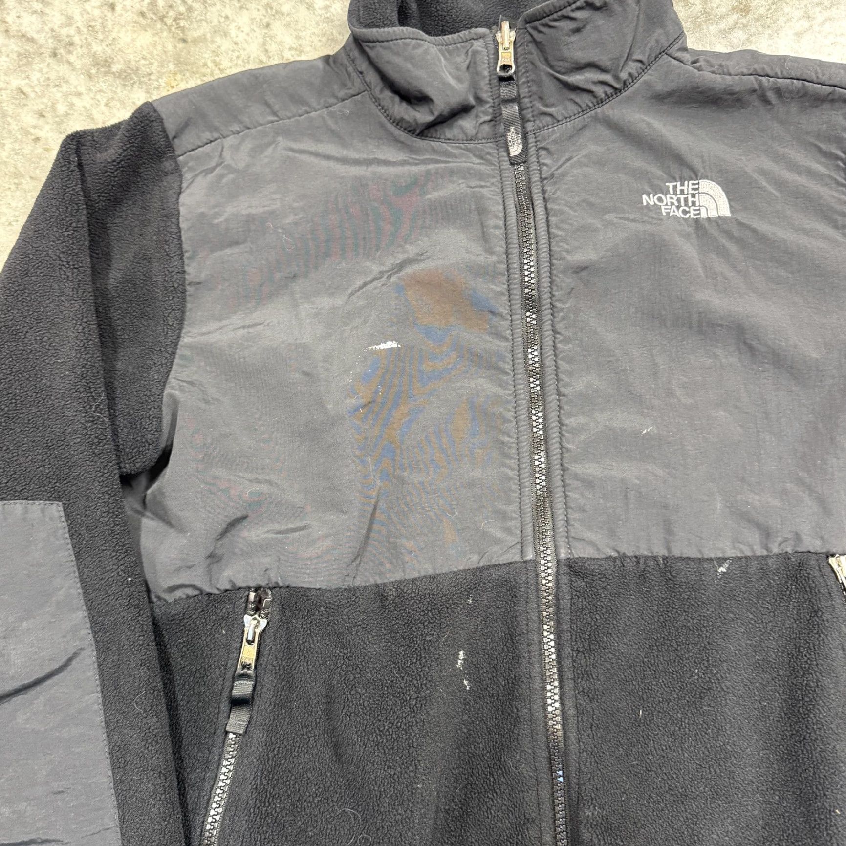 The North Face The North Face Jacket Mens Medium Black Denali Fleece Full Zip Outdoor Hiking Size US M / EU 48-50 / 2 - 2 Thumbnail