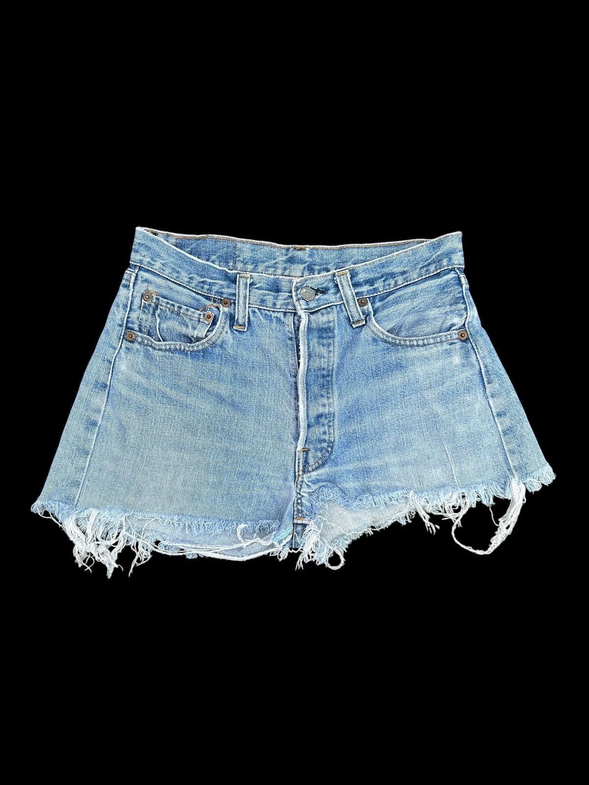 Levi's THRASHED Vintage Levis 6 Selvedge Denim Jeans Size US 28 / EU 44 - 2 Thumbnail