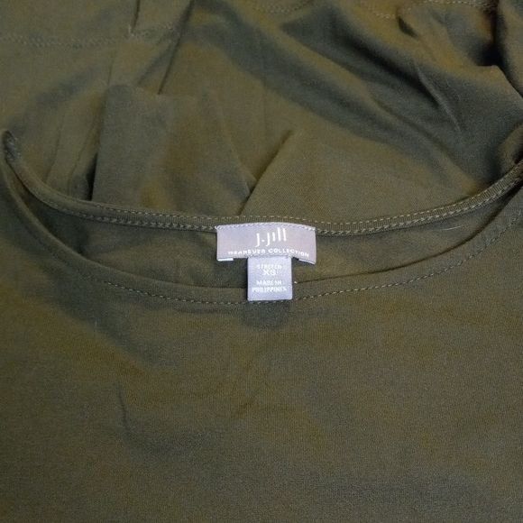 J. Jill J.Jill Wearever Collection XS Women's Olive Green Stretch To Size XS / US 0-2 / IT 36-38 - 3 Thumbnail