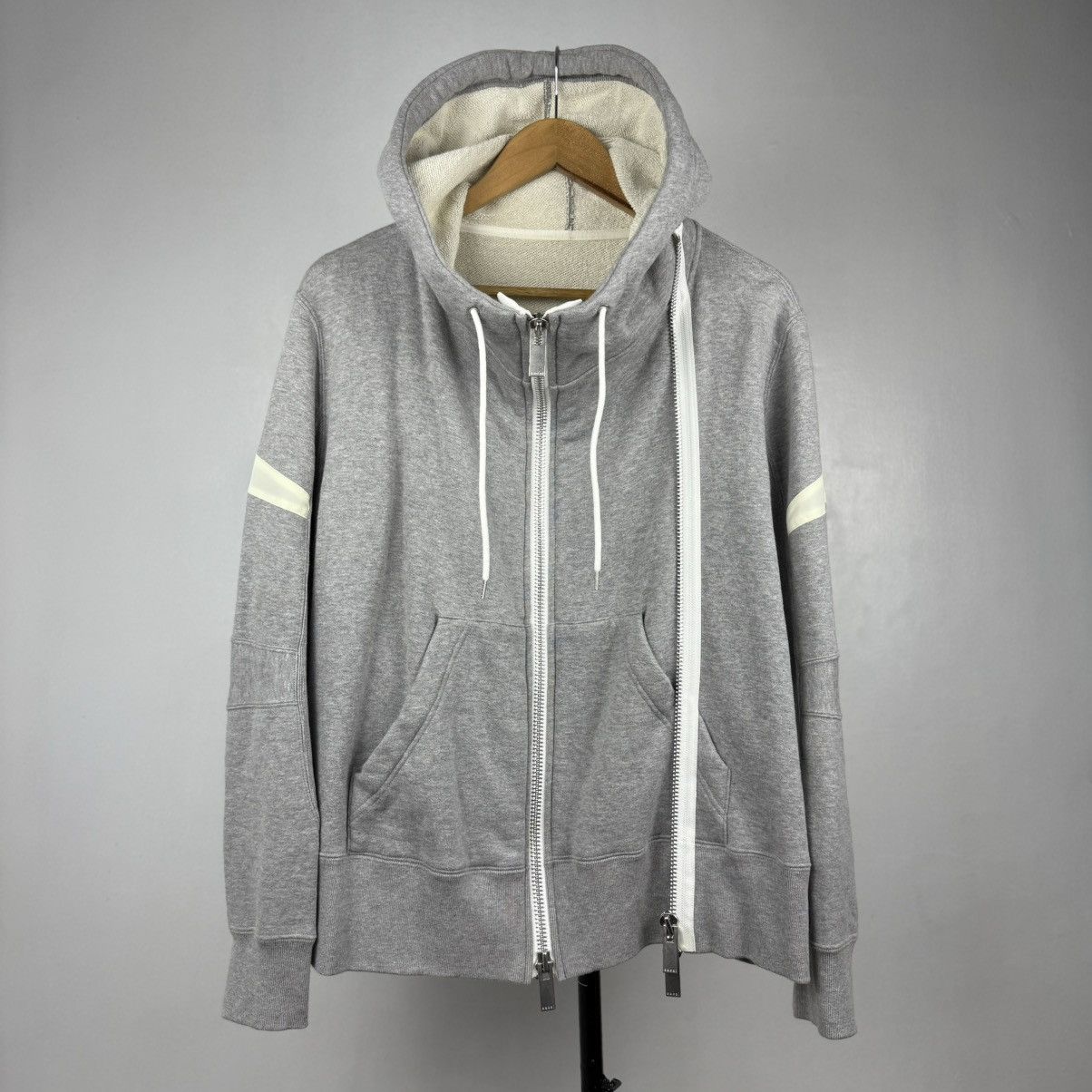 トップス sacai s Sweat Jersey Hoodie SACAI: S Sweat Jersey Hoodie (Black) | DSMG E-SHOP