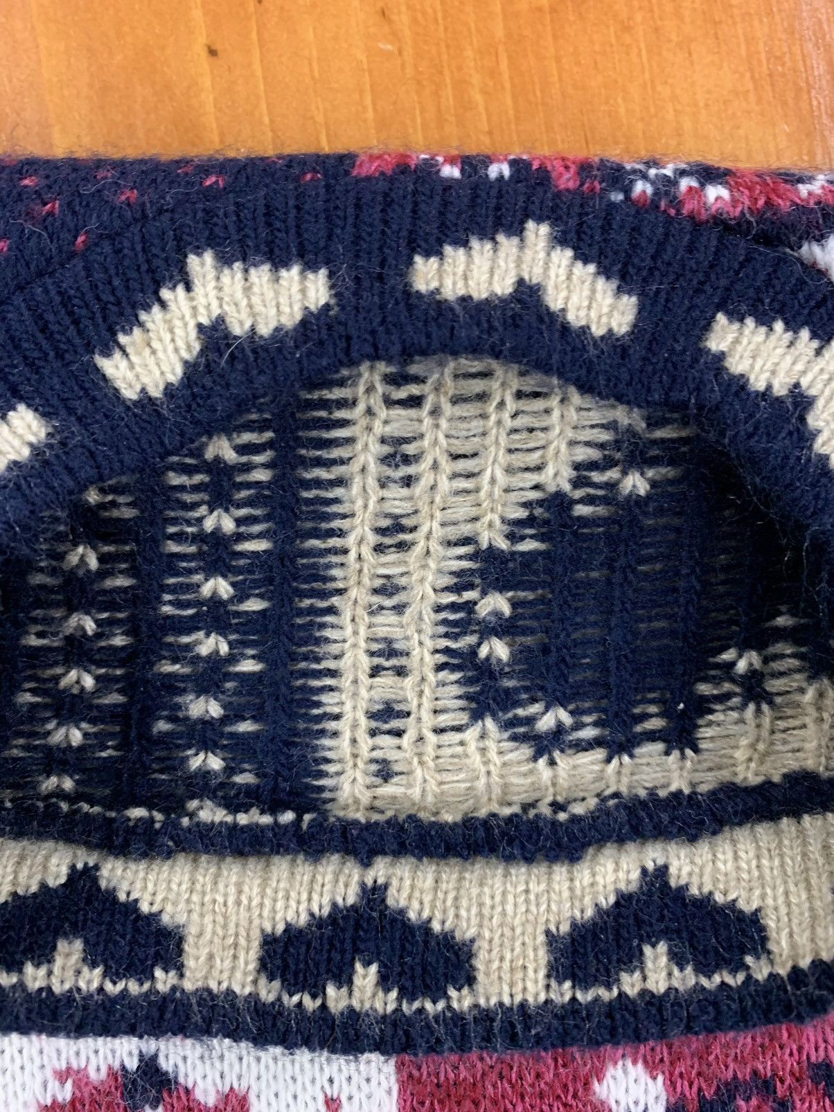 Vintage Vintage Heart Panel Knit Sweater Size US M / EU 48-50 / 2 - 1 Thumbnail