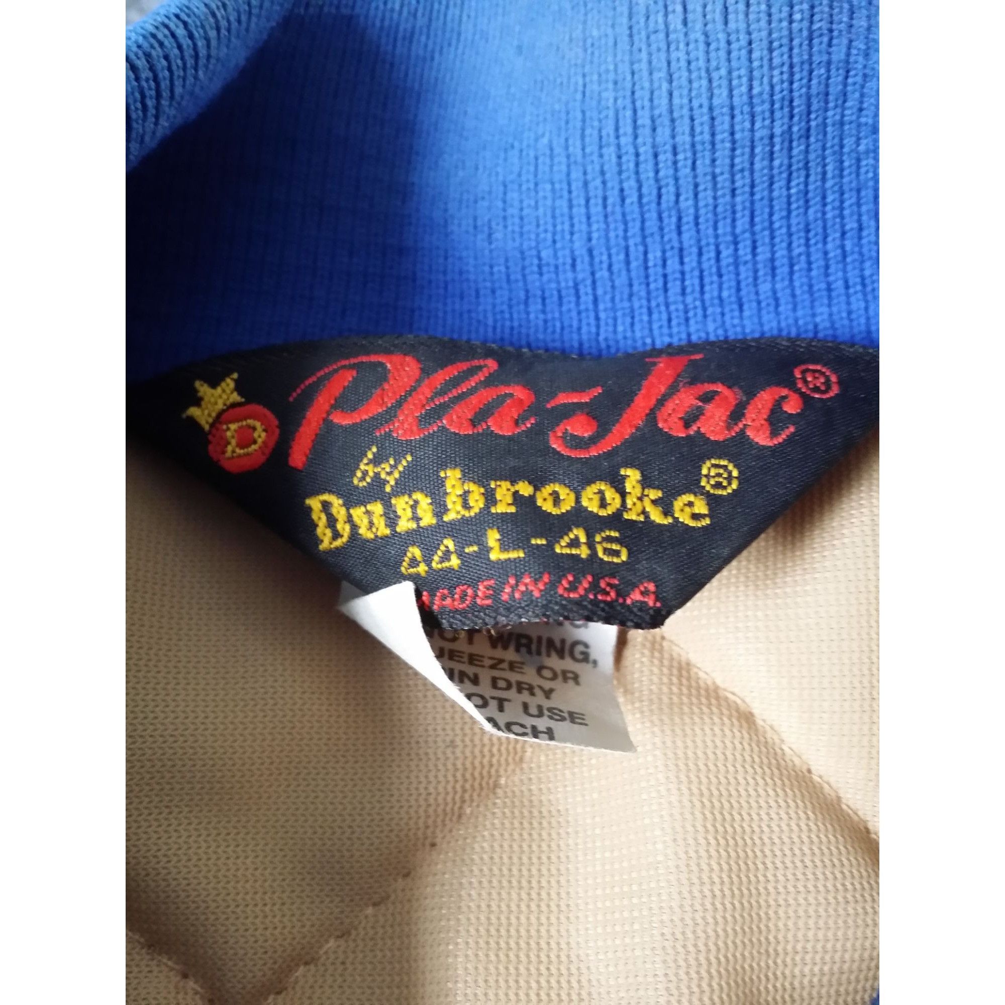 Dunbrooke Vintage Kiwanis Club Of Casper Varsity Jacket Men Sz L 44-46 Size US L / EU 52-54 / 3 - 6 Thumbnail