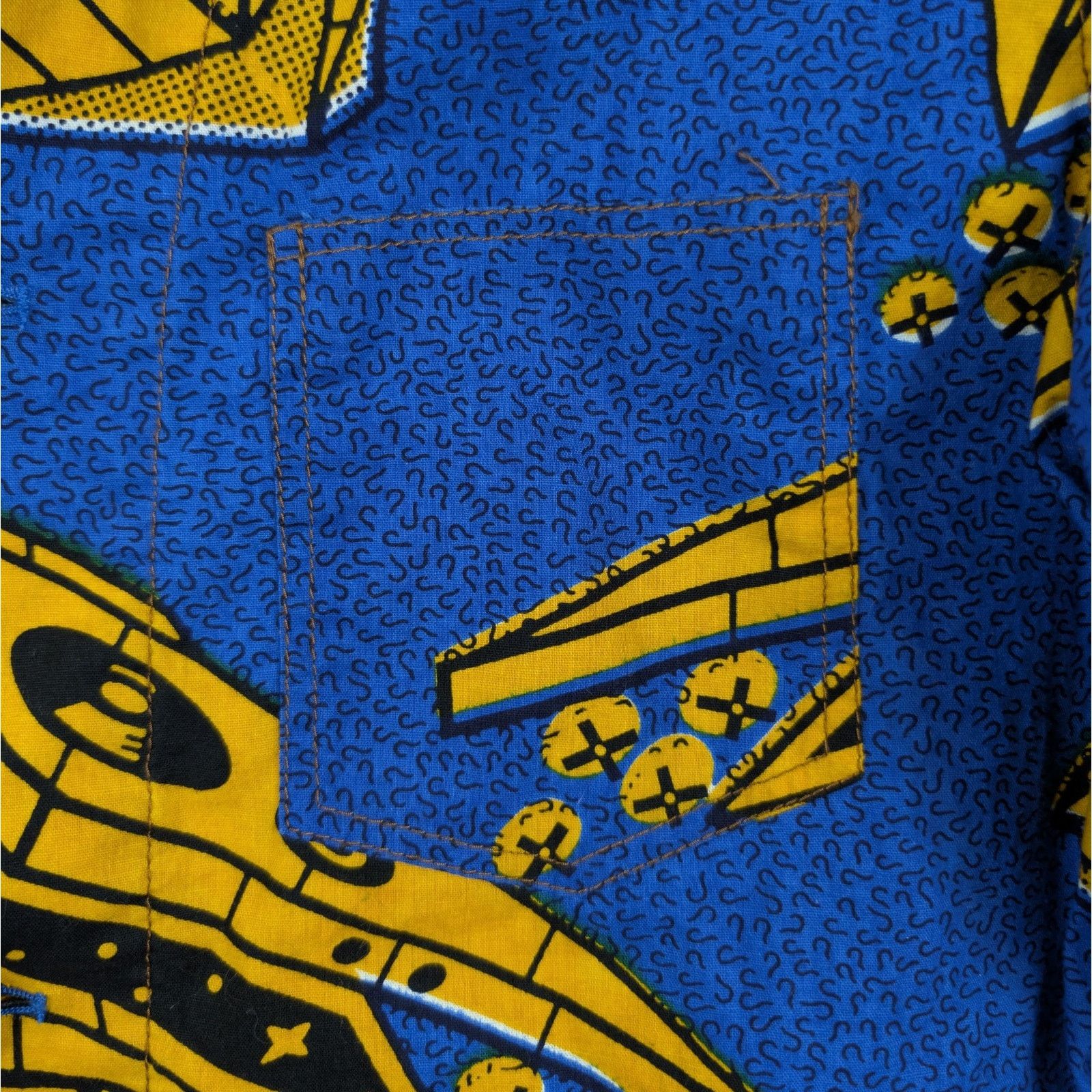 Other Nisus Hotel Japan African Wax DJ Turntable Print Shirt Size US M / EU 48-50 / 2 - 4 Thumbnail