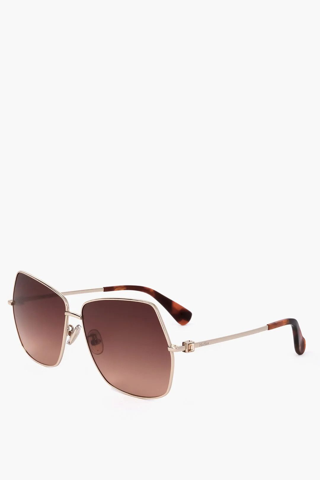 Max Mara og1mm0426 Size: OS / Pentagonal Sunglasses in Brown Size ONE SIZE - 2 Thumbnail