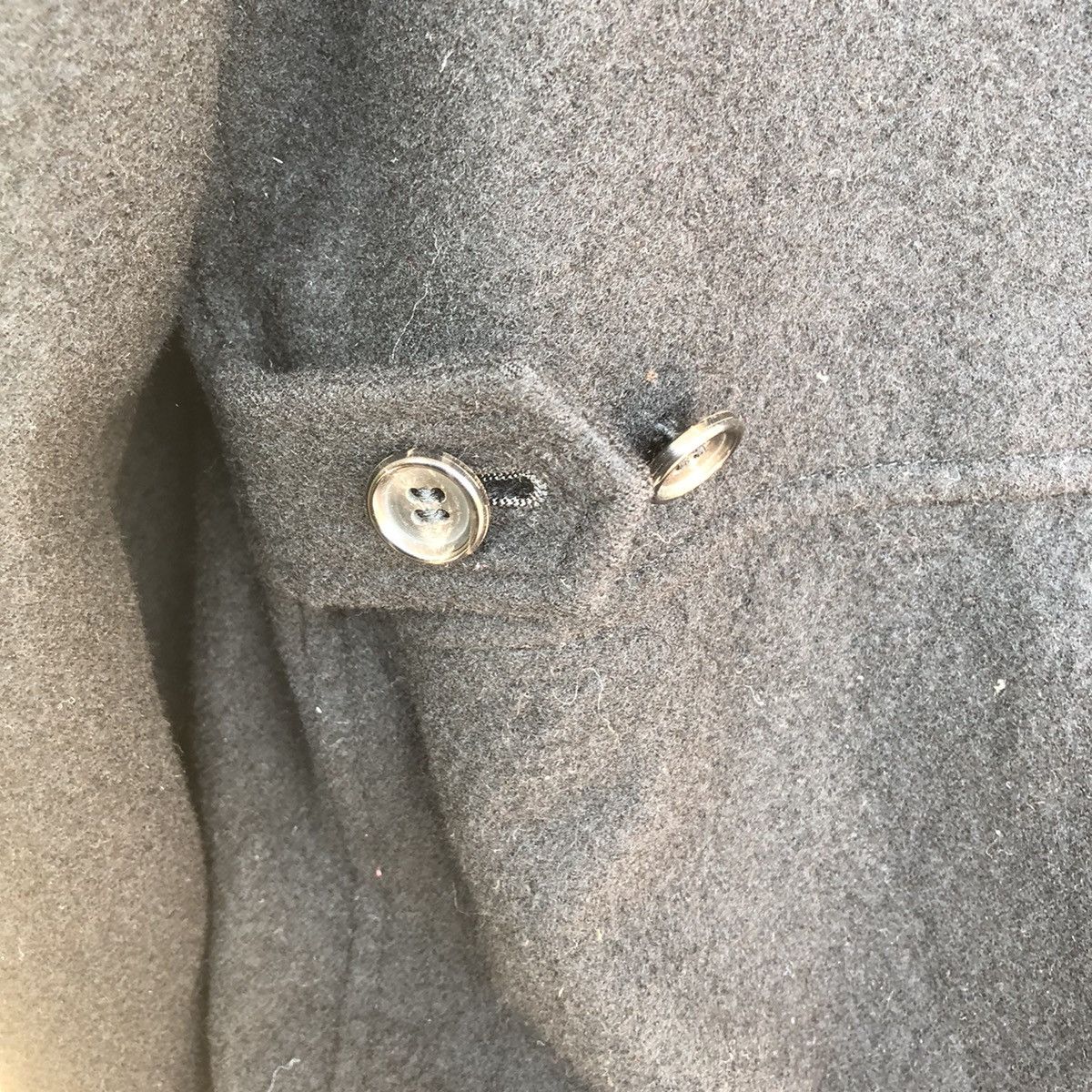 Comme des Garcons × Comme des Garcons Homme CDG Homme Wool Zipper Long Coat Jacket Size US M / EU 48-50 / 2 - 7 Thumbnail