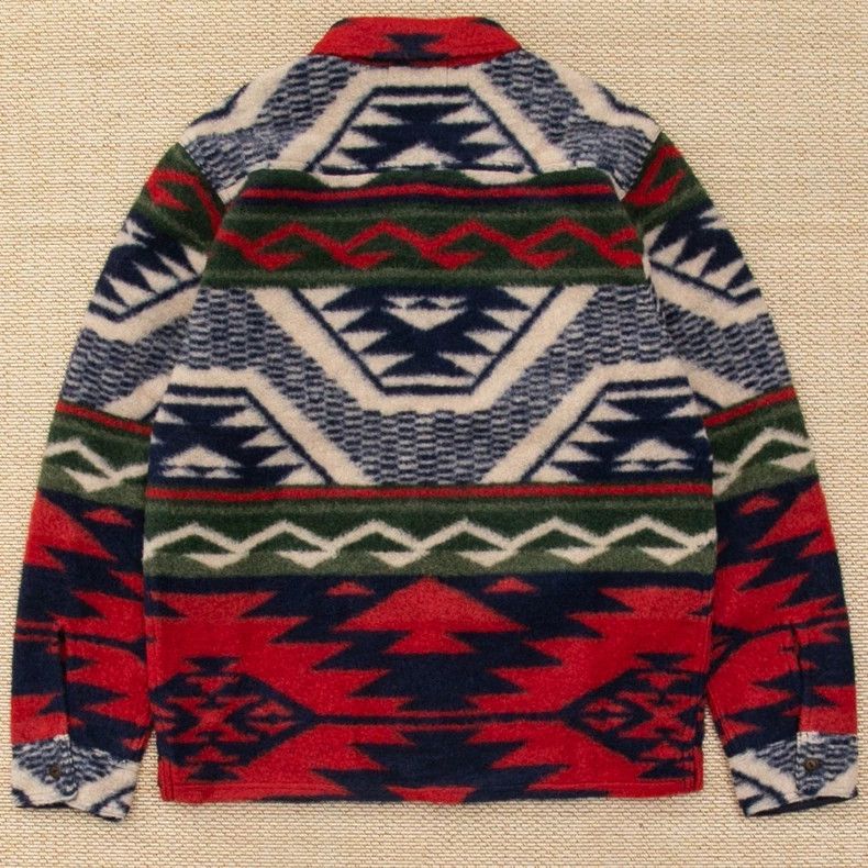 RRL Ralph Lauren RRL Ralph Lauren Wool fleece Navajo shirt jacket Size US L / EU 52-54 / 3 - 7 Thumbnail