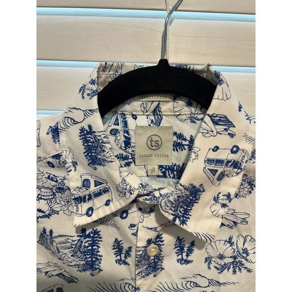 Taylor Stitch Taylor Stitch Mens Short Sleeve Button Down Shirt Size 38 S Size US S / EU 44-46 / 1 - 2 Thumbnail