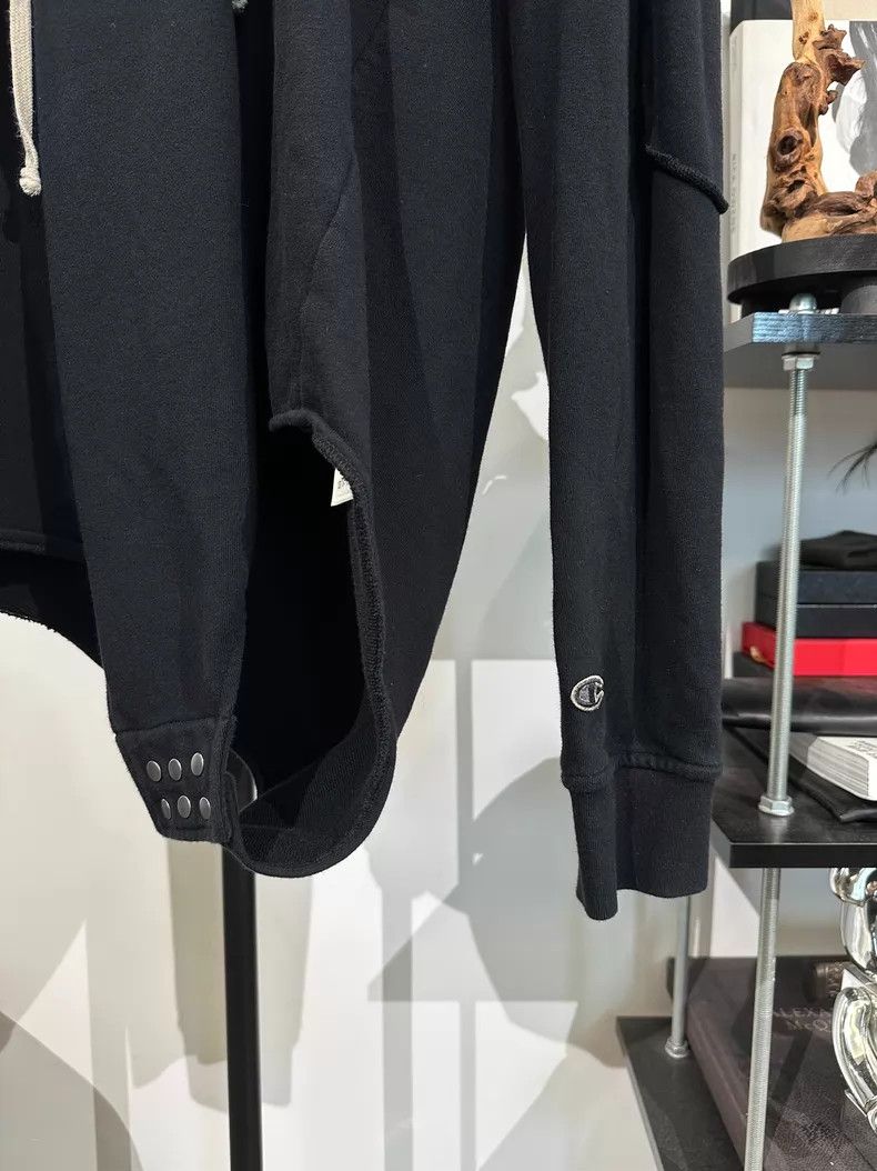 Champion × Rick Owens Rick Owens x Champion Cotton Hoodie Size L Size US L / EU 52-54 / 3 - 3 Thumbnail