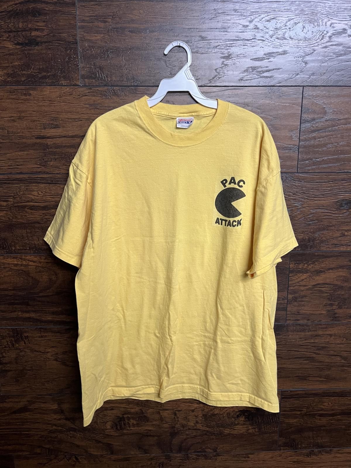 Hanes Pac Attack T-shirt Pacman Boxing Let's Get Ready to Rumble Size US XL / EU 56 / 4 - 2 Thumbnail