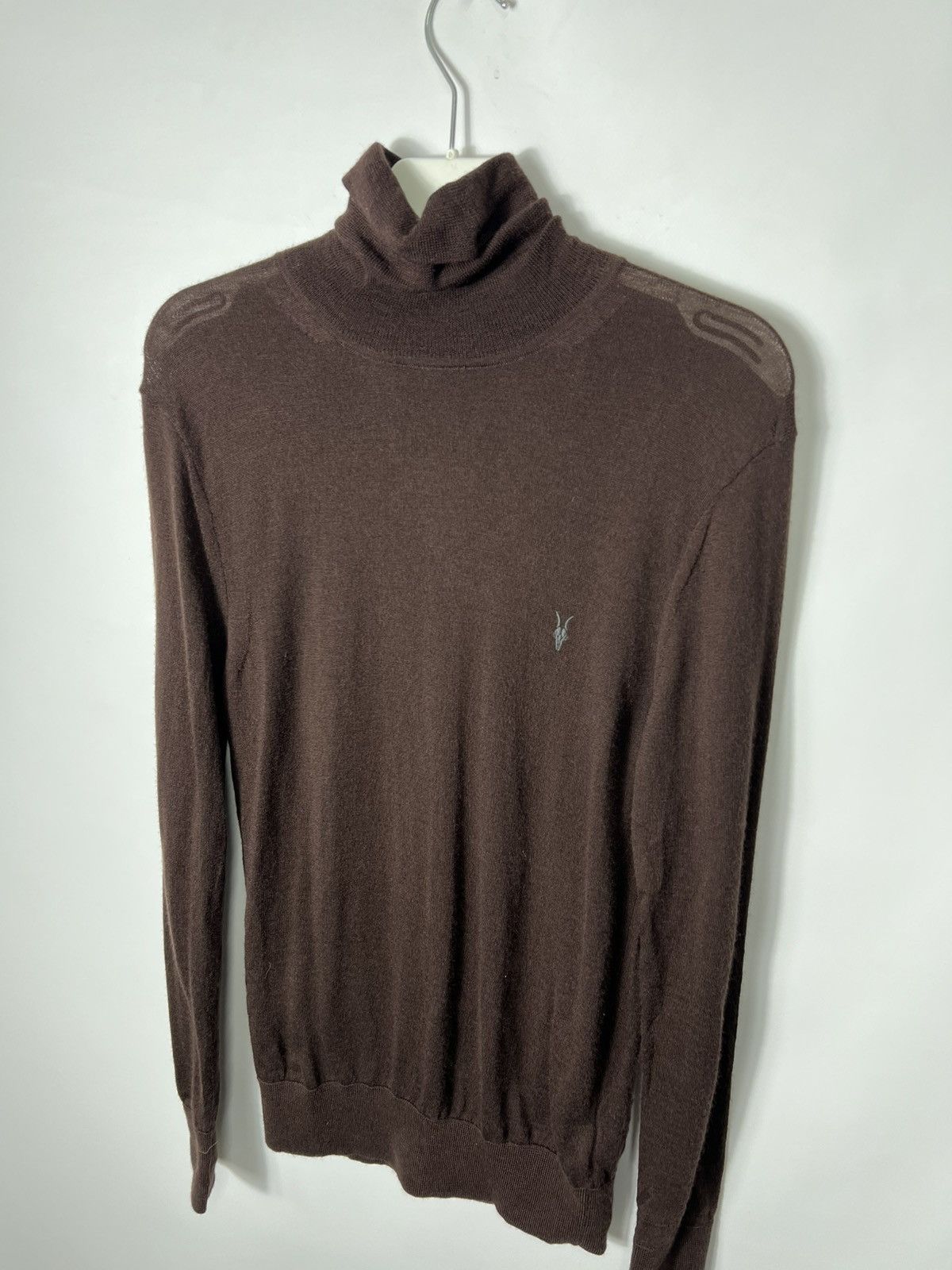 Allsaints Vintage luxury Allsaints Merino Wool Turtleneck Jumper Size US S / EU 44-46 / 1 - 2 Thumbnail