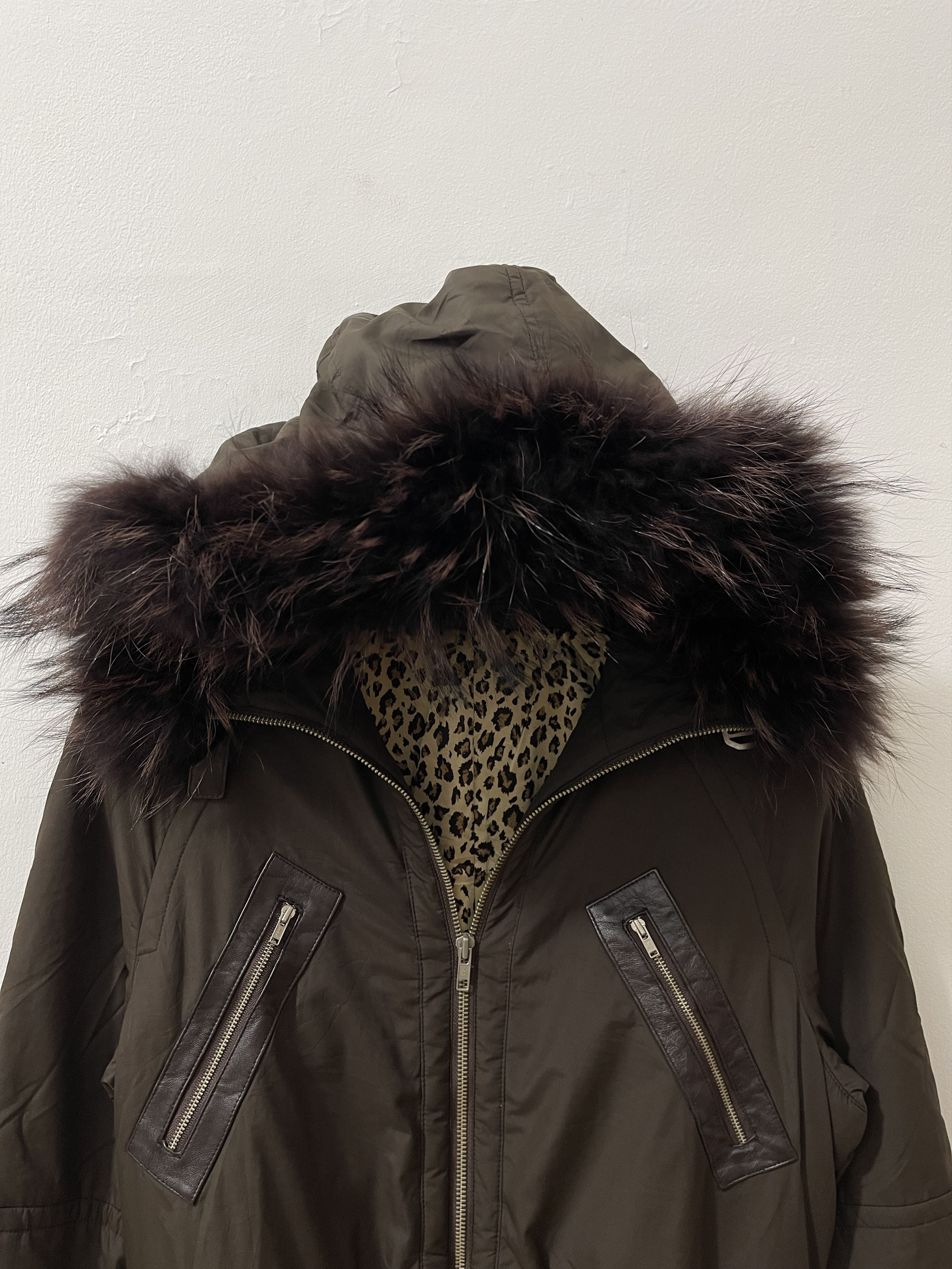 Japanese Brand UNKNWN Japan Archive Fur Puffer Vkei Style Jacket Size US S / EU 44-46 / 1 - 2 Thumbnail