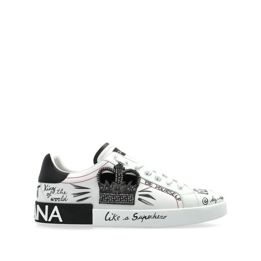 Dolce & Gabbana Dolce & Gabbana WHITE Trainers - Low-Tops Size US 9 / EU 42 - 1 Thumbnail