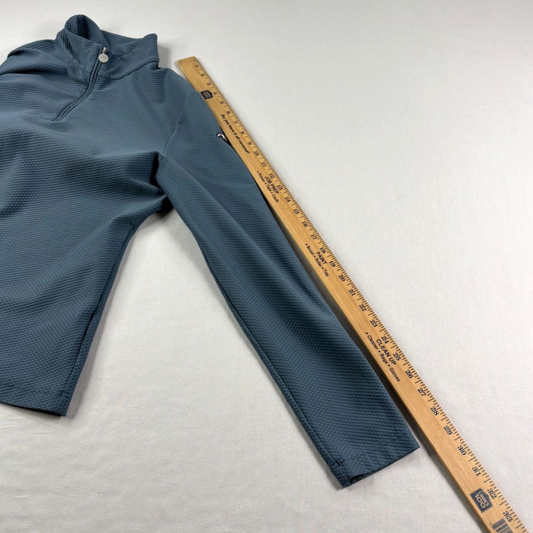 KJUS Kjus Shirt Womens XL Blue Golf Pullover Seoul Midlayer 1/2 Zip Performance Nike Size XL / US 12-14 / IT 48-50 - 7 Thumbnail