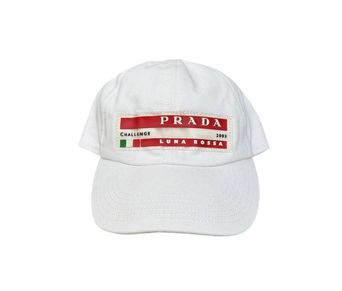 Prada Vintage Prada Luna Rossa Challenge 2003 White Hat Size ONE SIZE - 1 Thumbnail