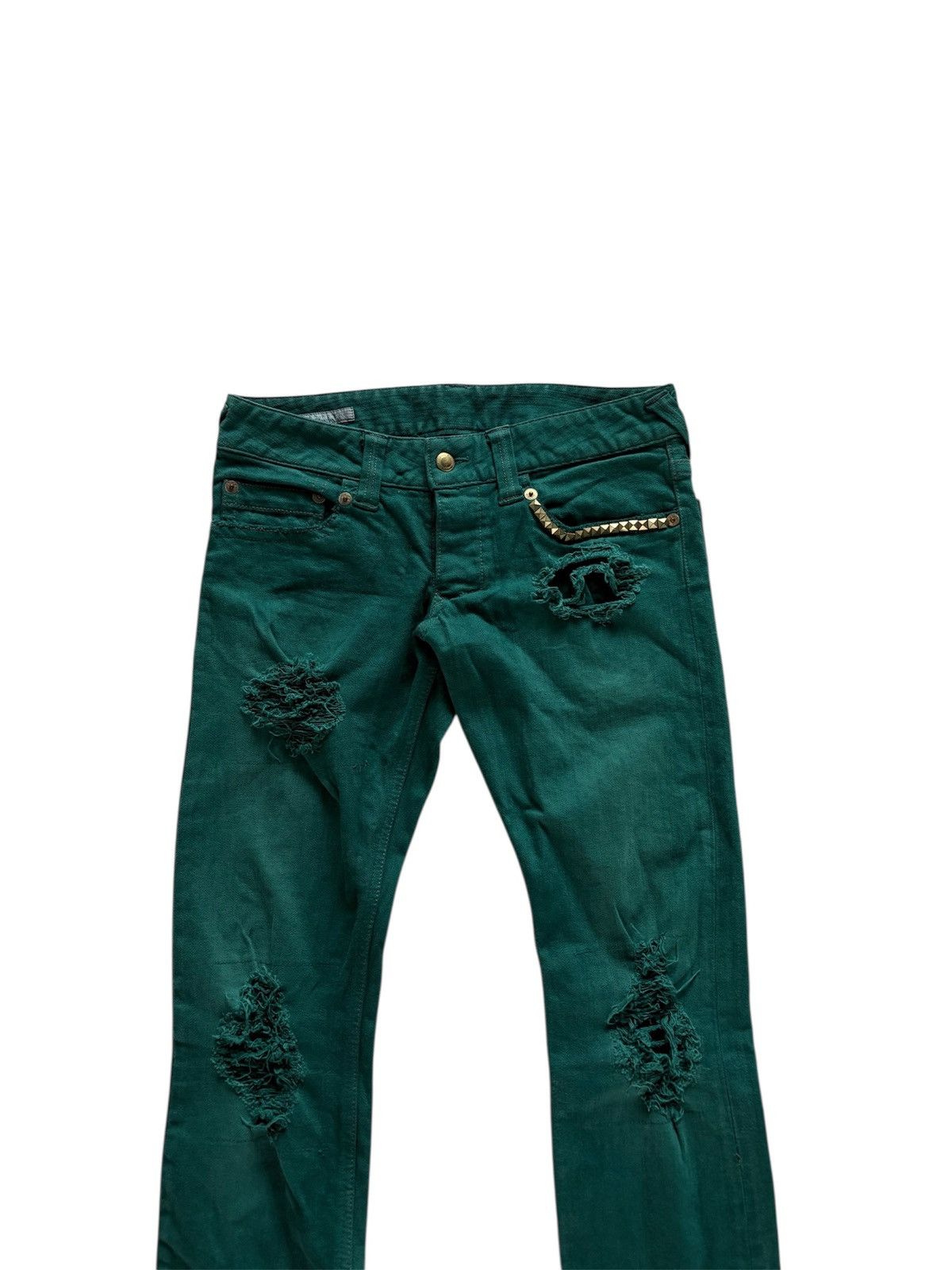 KMRii FrancisT . Mor.k.s Flare Denim Pants Size US 30 / EU 46 - 3 Thumbnail