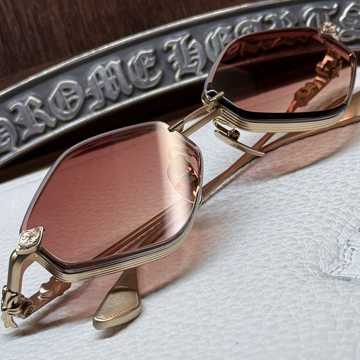 Chrome Hearts Chrome Hearts BIO 1/1 Sunglasses Size ONE SIZE - 10 Thumbnail