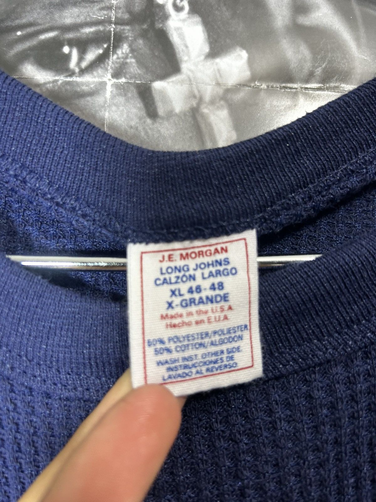 Vintage JE MORGAN THERMAL VINTAGE 1980’s Size US XL / EU 56 / 4 - 3 Thumbnail
