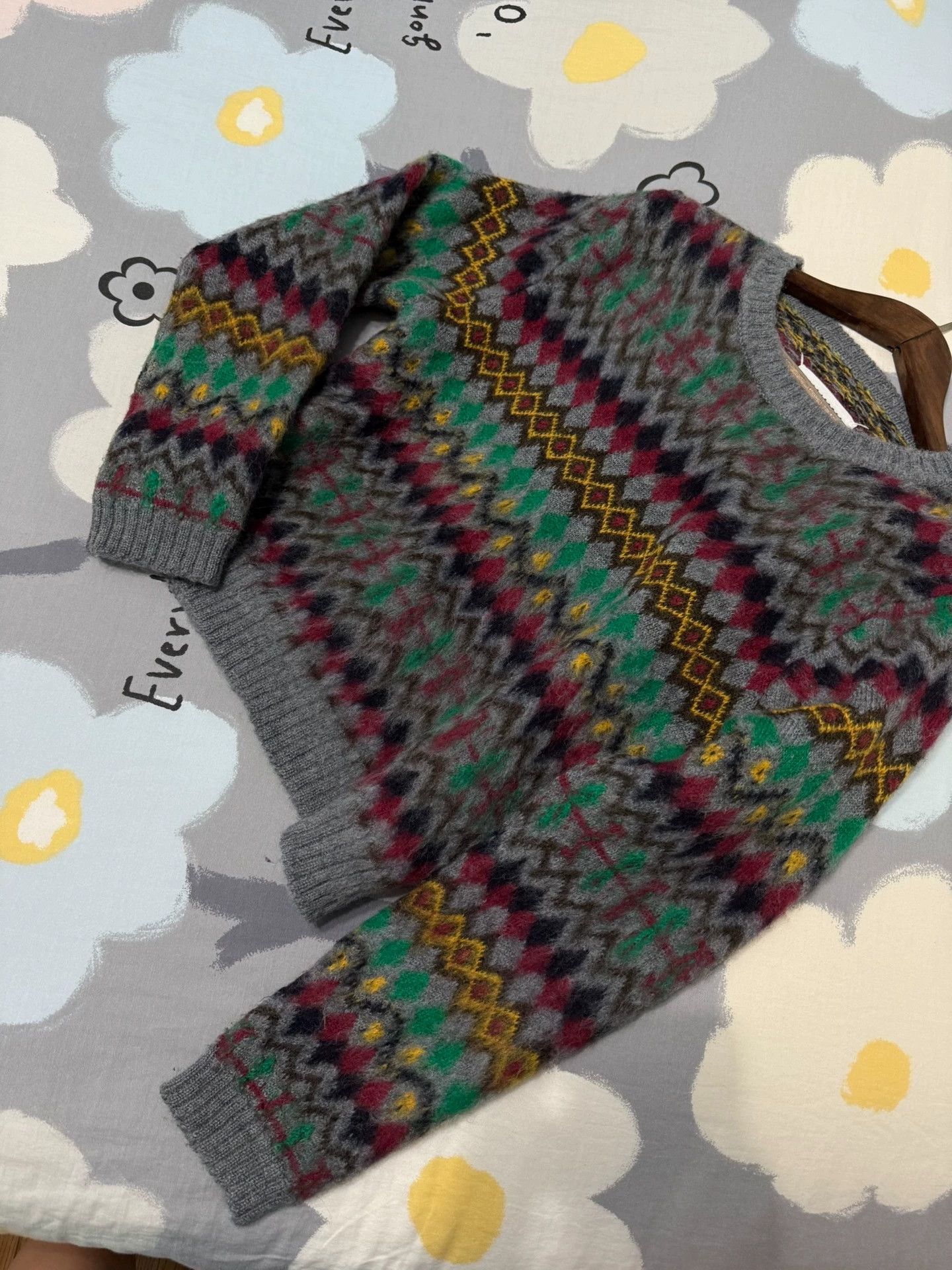 Maison Margiela Maison Margiela Fair Isle sweater is super beautiful Size S / US 4 / IT 40 - 6 Thumbnail