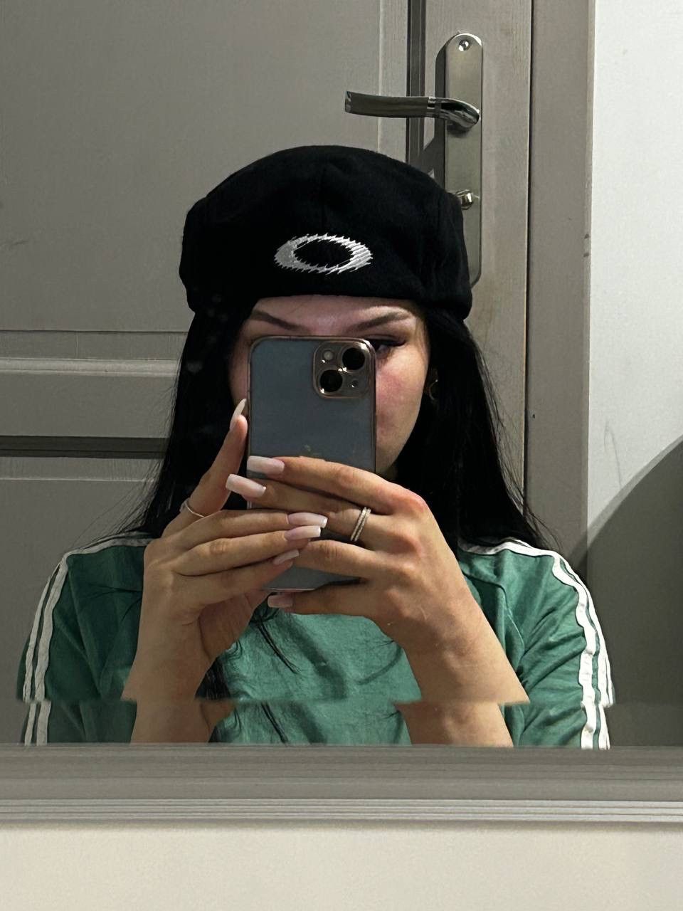image of Archival Clothing x Oakley 1990S Oakley Software Wool Beret S-M in Black, Men's