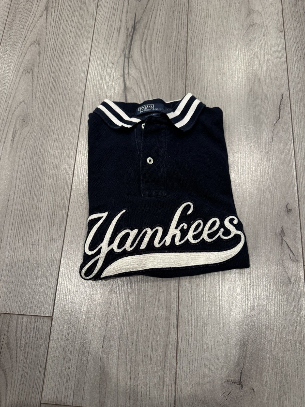 Polo Ralph Lauren Polo Ralph Lauren New York Yankees Polo Golf Shirt Size Med Size US M / EU 48-50 / 2 - 11 Thumbnail