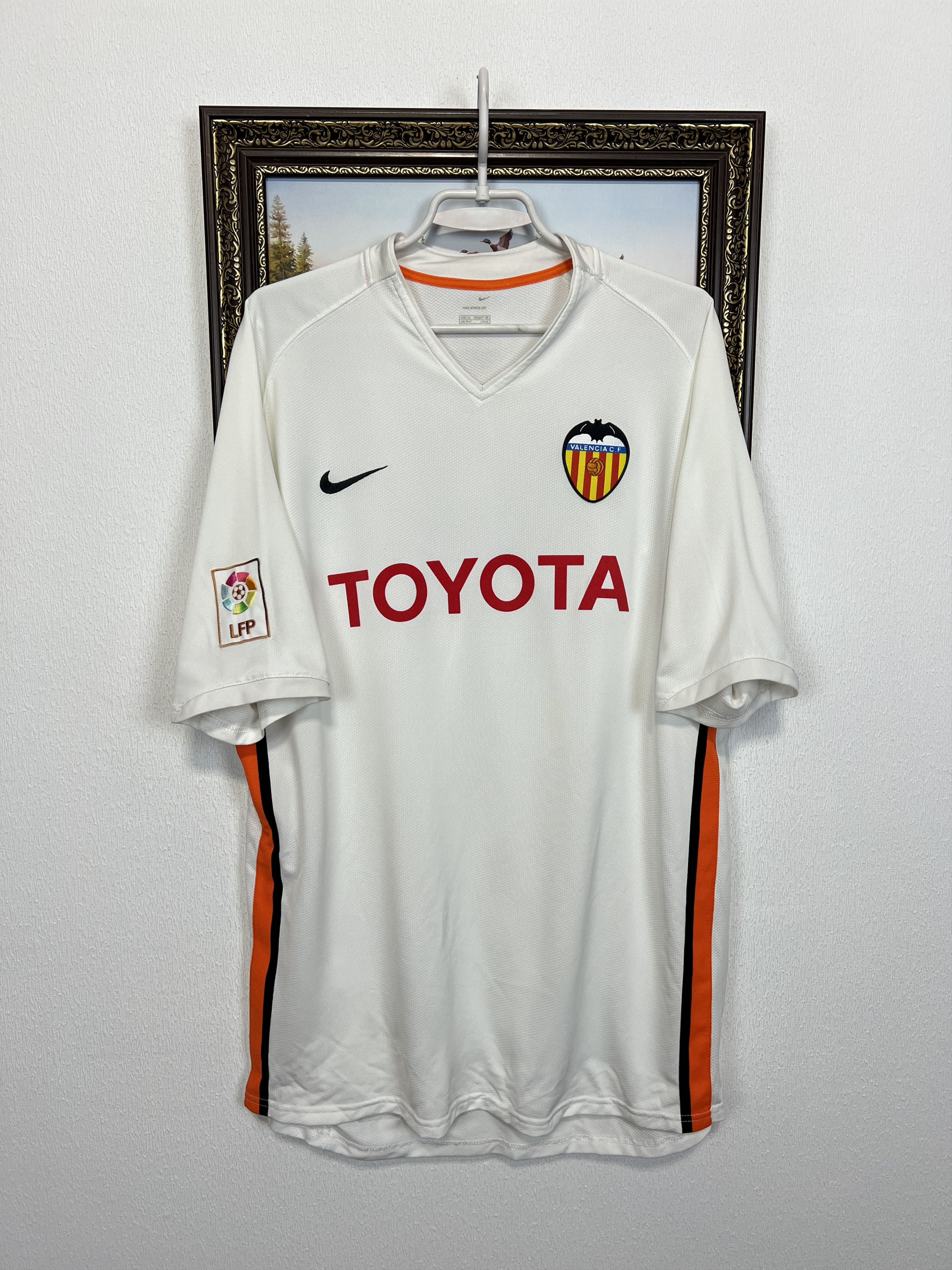 Nike Vintage Nike Valencia FC Toyota Soccer Jersey Football | Grailed