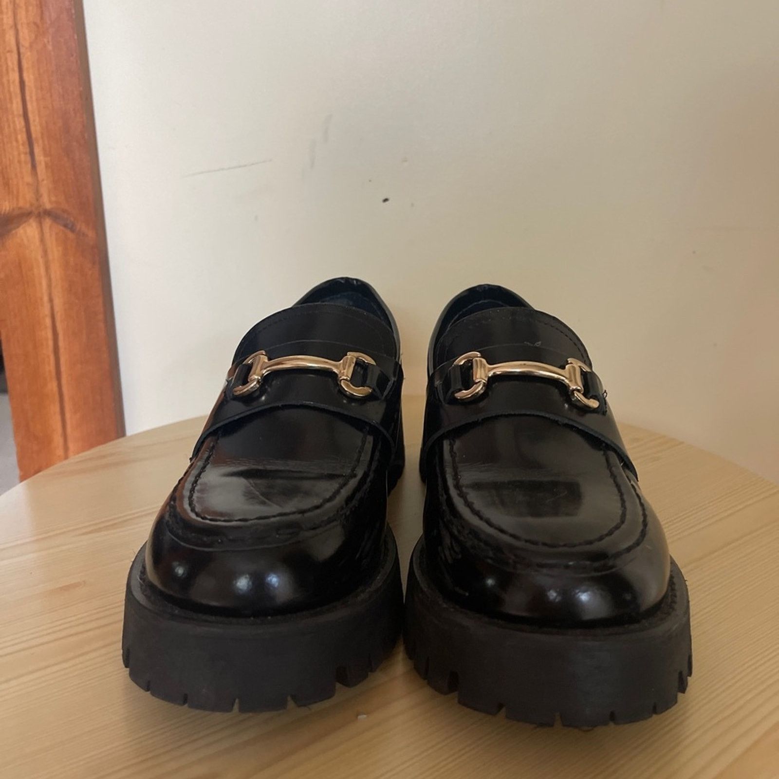 Steve Madden Steve Madden Lando Black Loafers Size US 8.5 / IT 38.5 - 2 Thumbnail