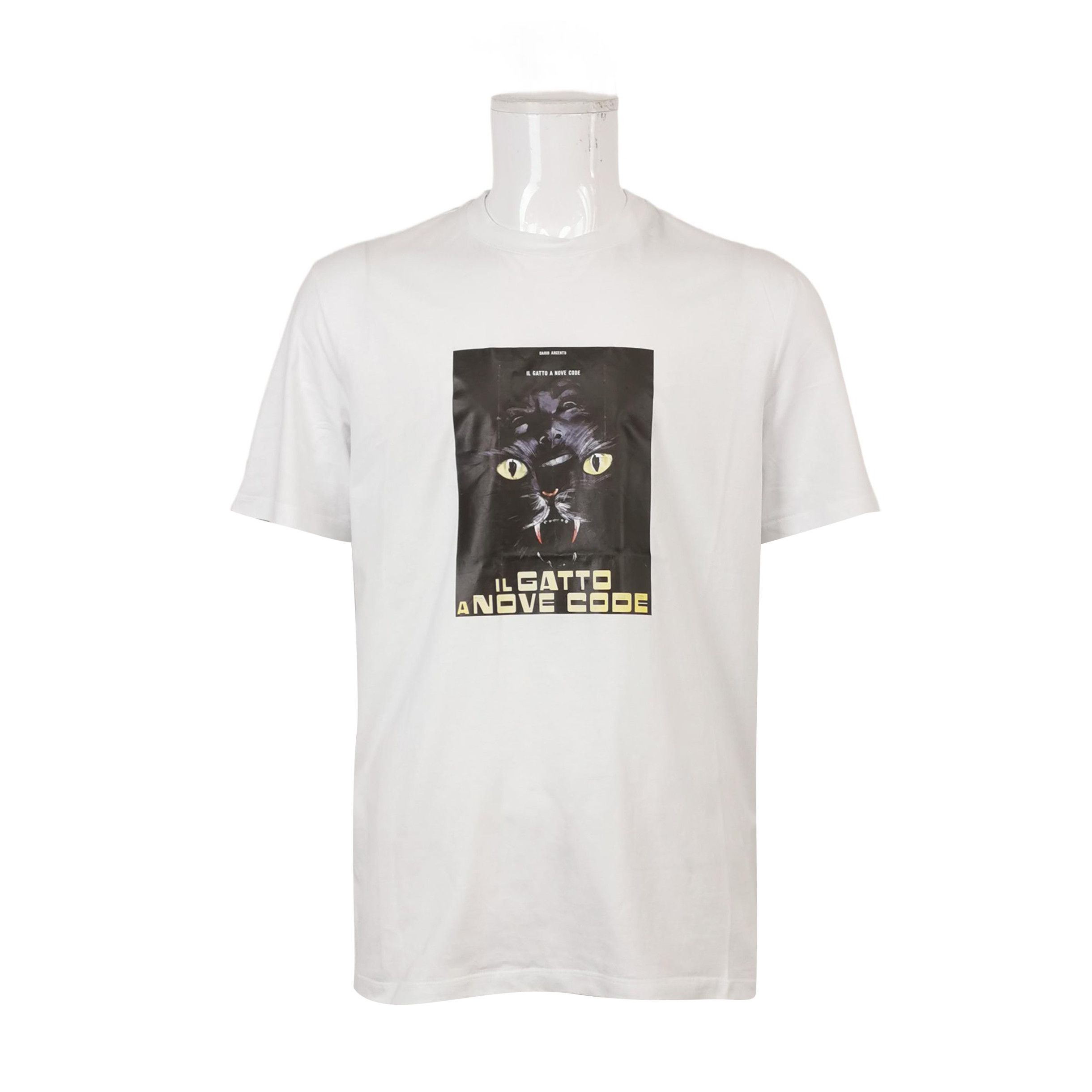MSGM MSGM x Dario Argento Cat Graphic T-Shirt M Size US M / EU 48-50 / 2 - 1 Thumbnail