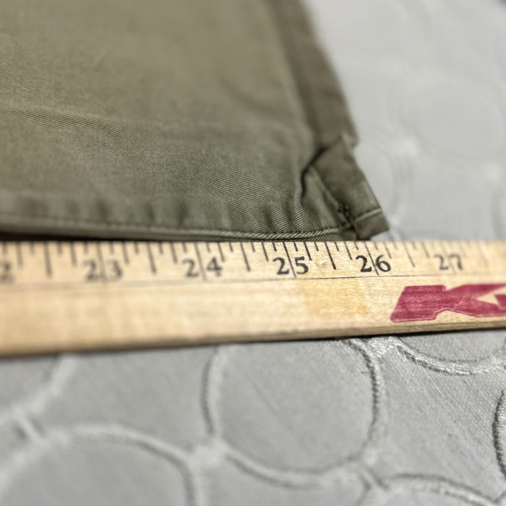 Bonobos Bonobos Pants Mens 33x30 Chino Slim Flat Front Zip Tan Khaki Stretch Casual Tailored Office Size US 33 - 7 Thumbnail