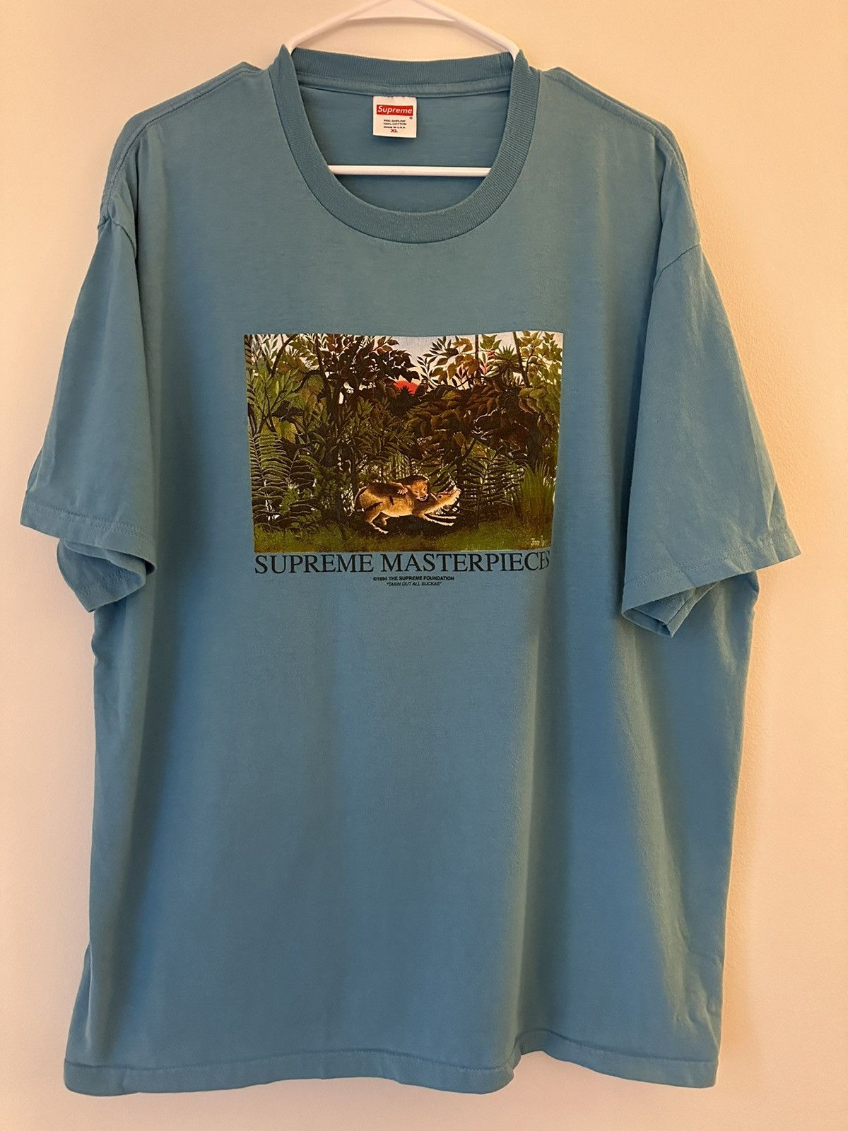 Supreme Supreme Masterpieces Tee Size US XL / EU 56 / 4 - 1 Thumbnail