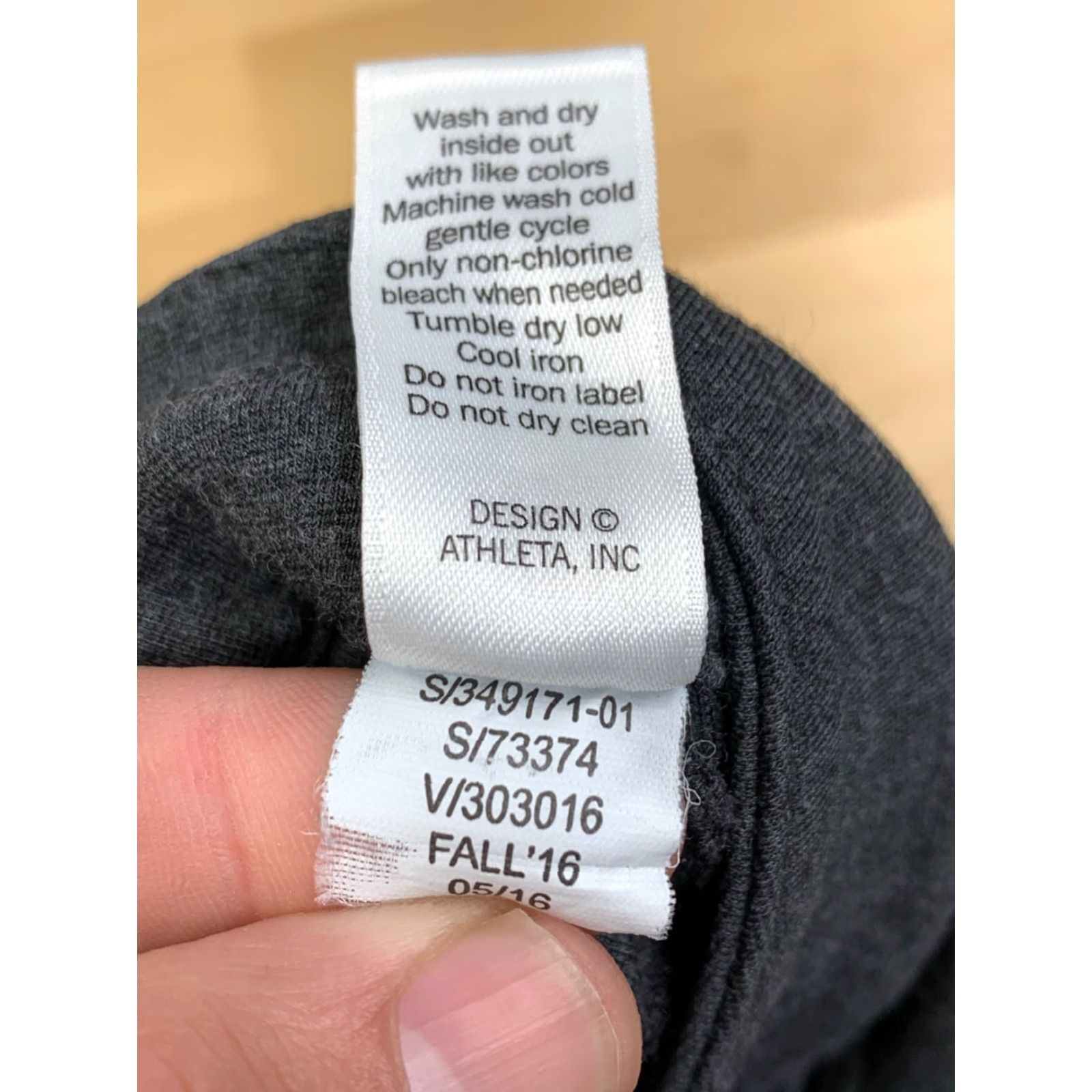 Athleta Athleta Womens Pants 8 Ponte Charcoal Gray 26" Inseam Casual Stretch #9007 Size 30" / US 8 / IT 44 - 3 Thumbnail