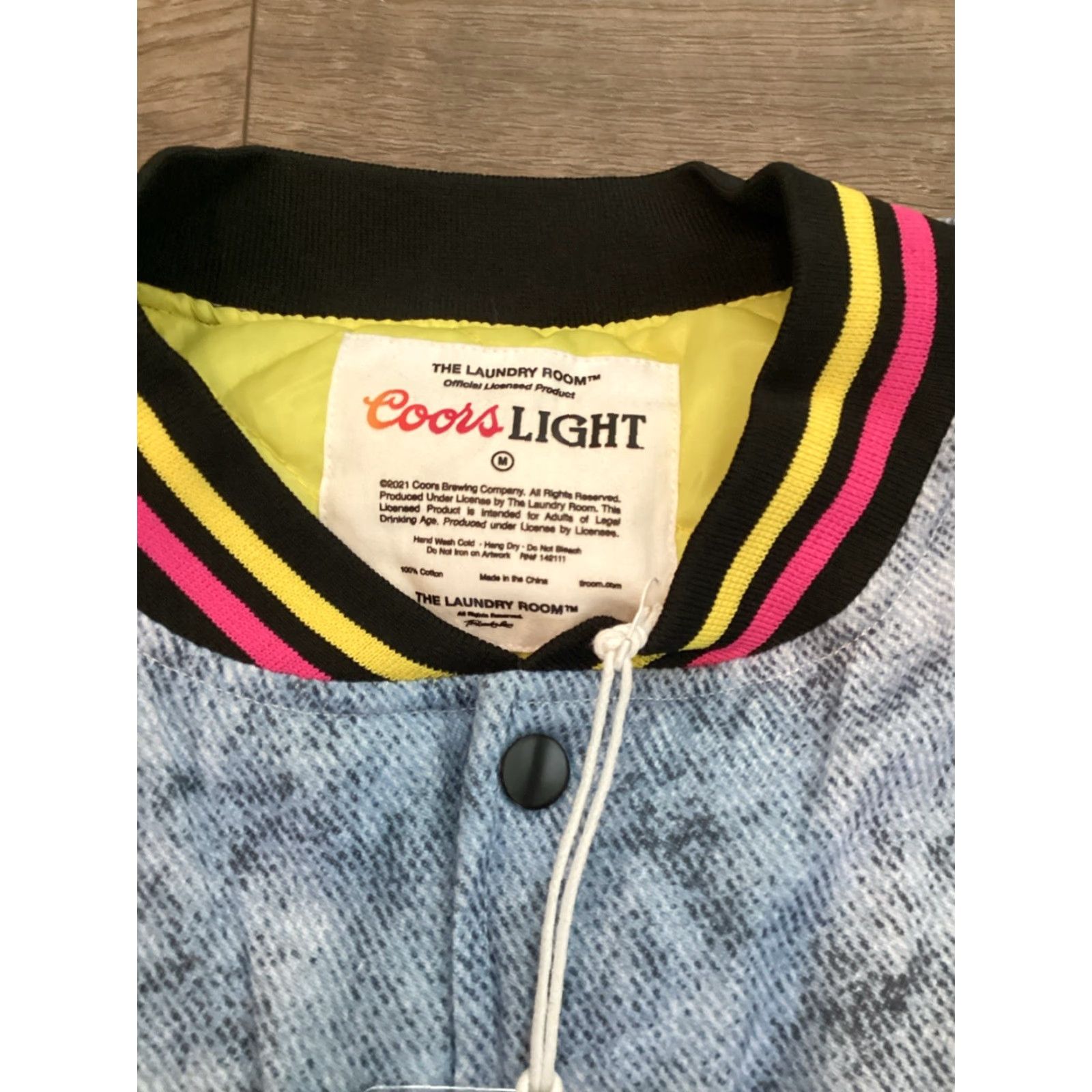 Vintage VINTAGE The Laundry Room Coors Beerabunga Quilted Stadium Jacket-Unisex M Size M / US 6-8 / IT 42-44 - 4 Thumbnail