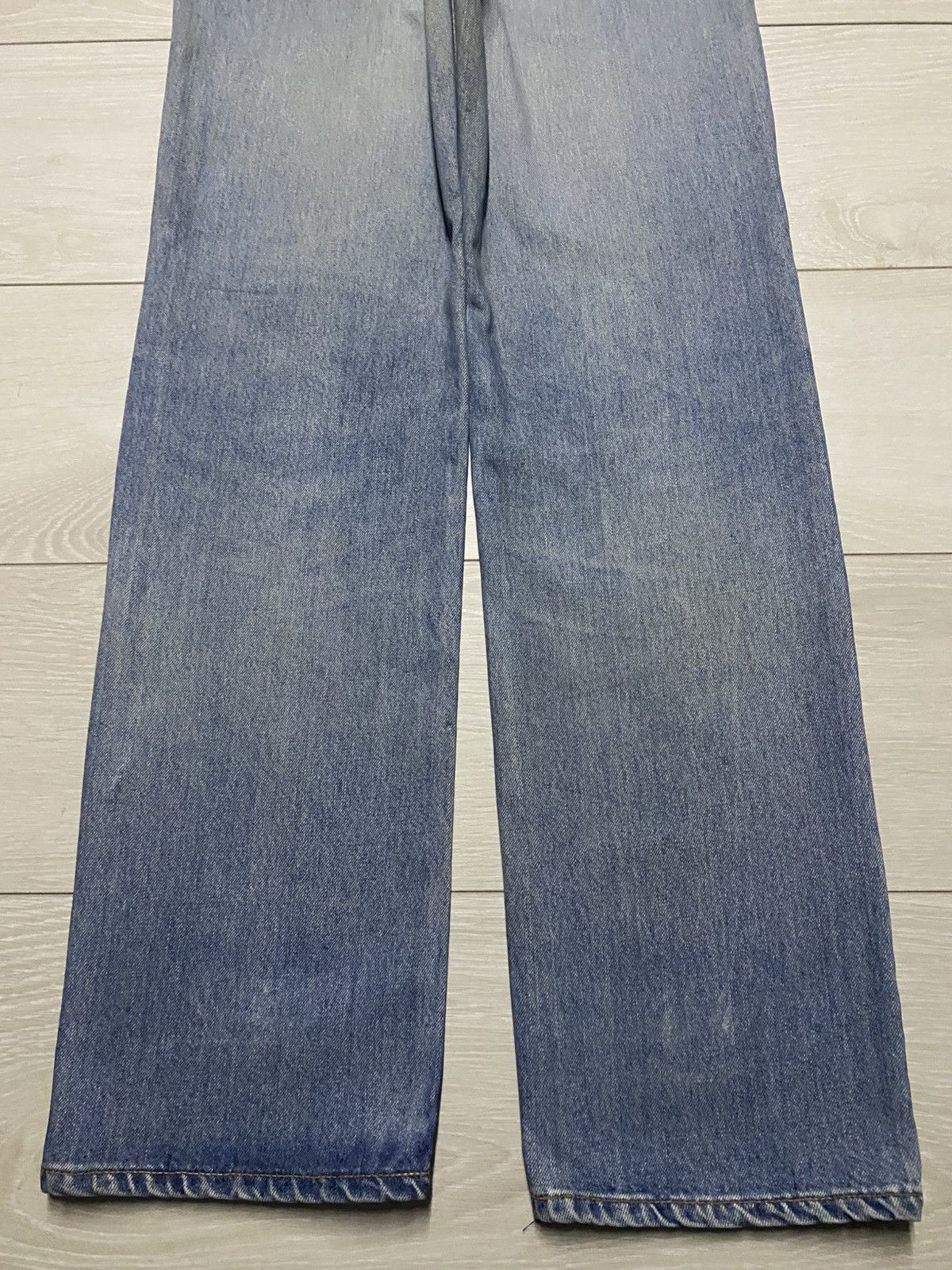 Edwin Vintage Edwin 1057 90s Grunge Distressed Loose Jeans Size US 30 / EU 46 - 6 Thumbnail